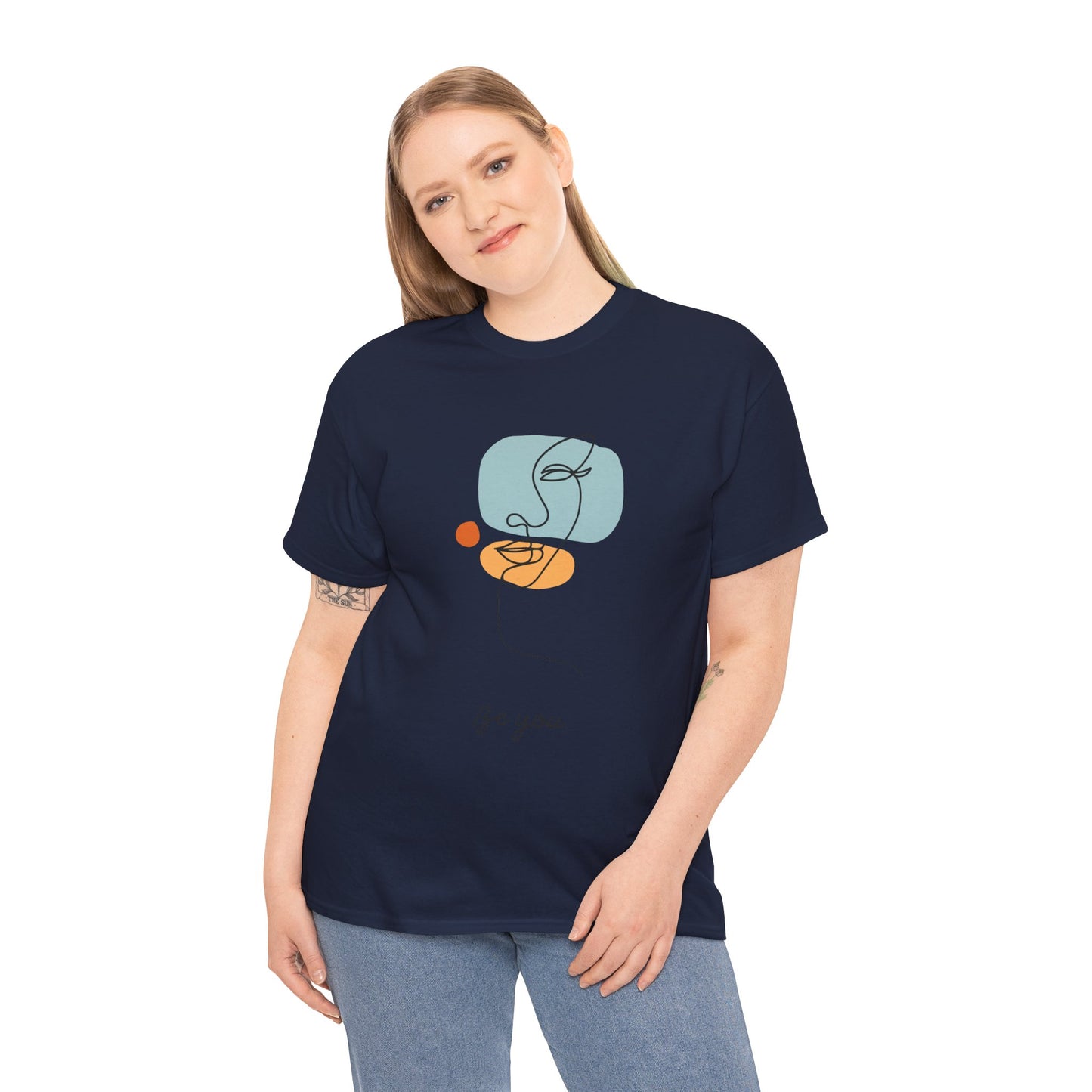 Be You Unisex Cotton Tee - Inspirational Graphic Tee for Self-Love, Gift for Friends, Casual Wear, Birthday, Everyday Comfort