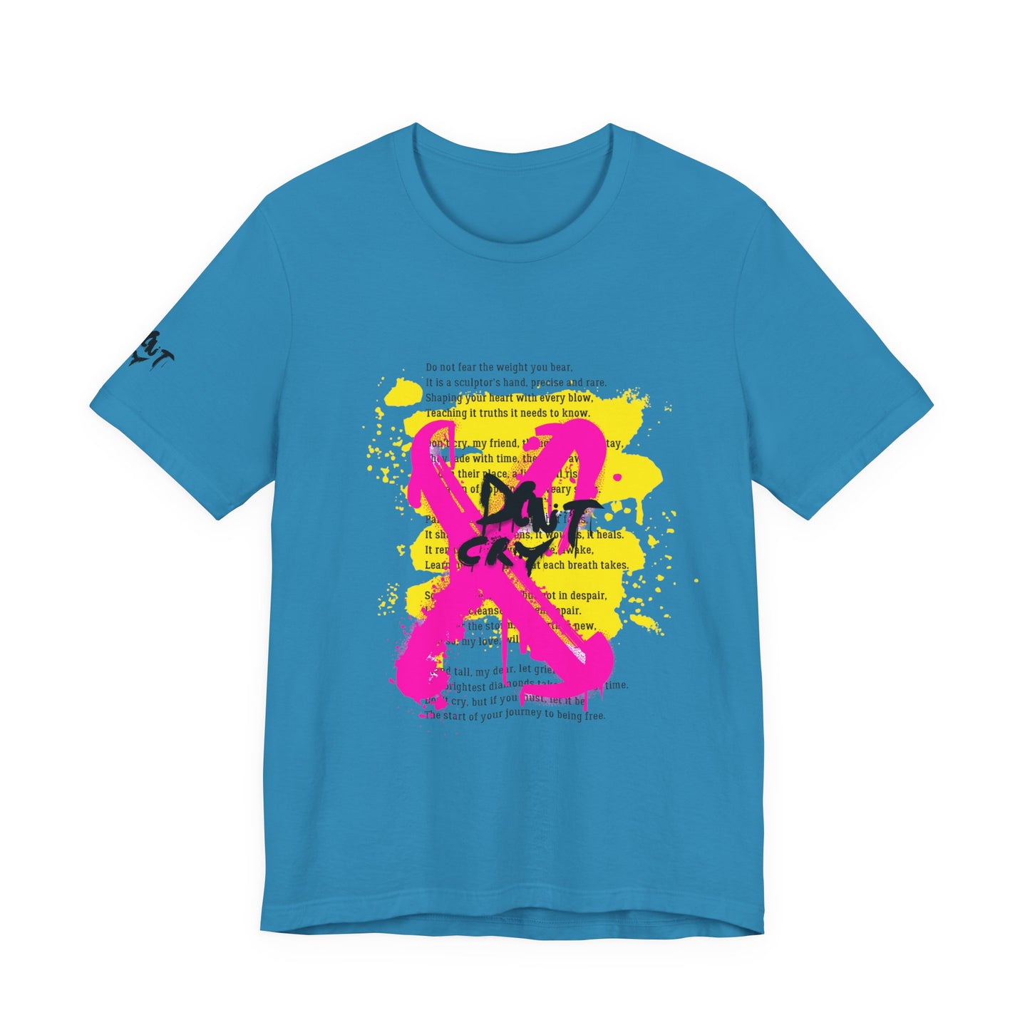 Inspirational Unisex Short Sleeve Tee - Journey to Self-Love & Empowerment