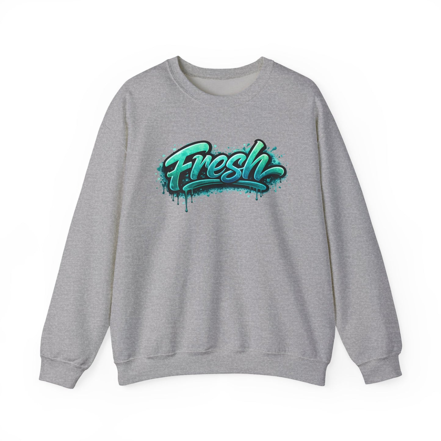 Fresh Graffiti Crewneck Sweatshirt