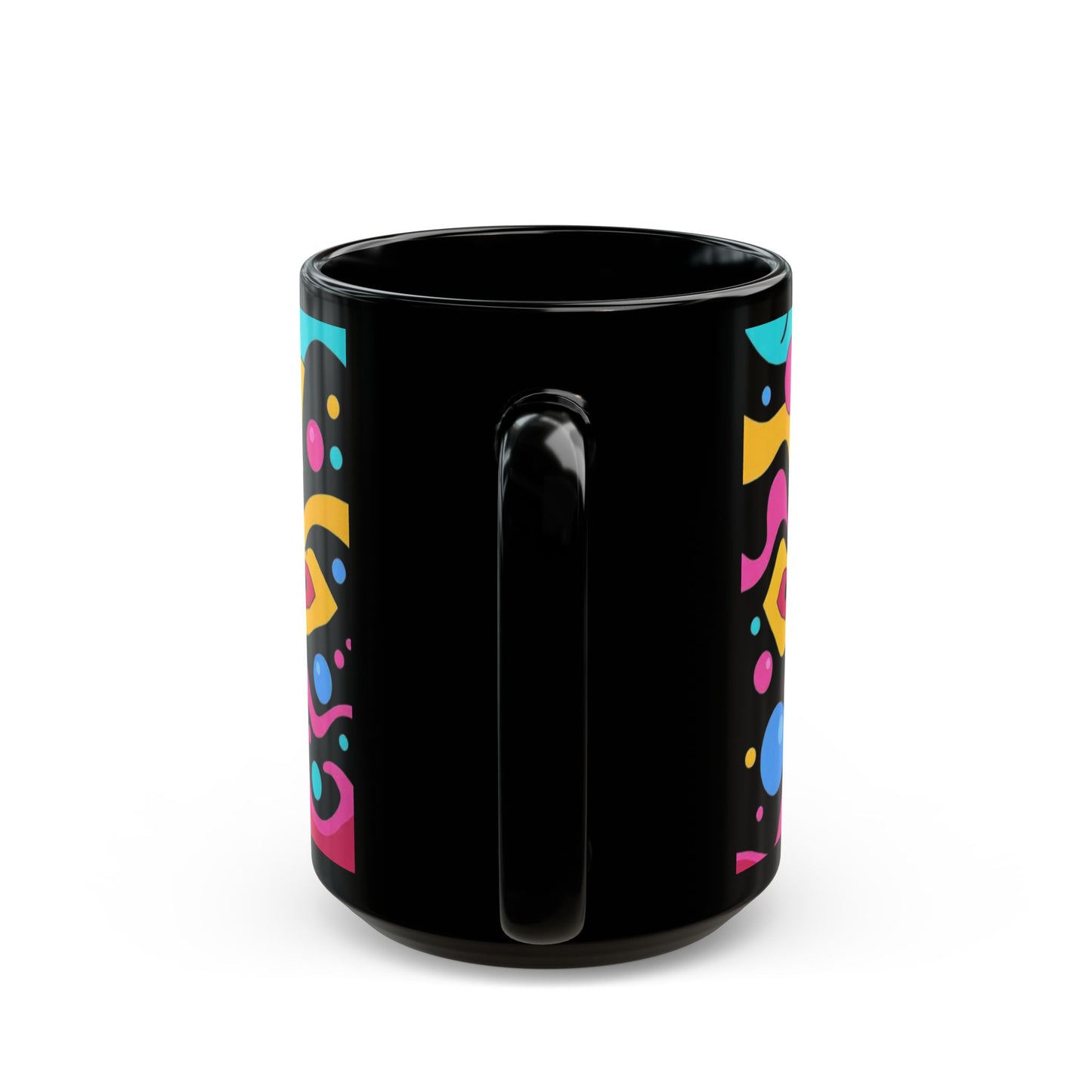 Psychedelic Coffee Mug, Colorful Mug for Coffee Lovers, Boho Gift, Unique Tea Cup, Artistic Drinkware