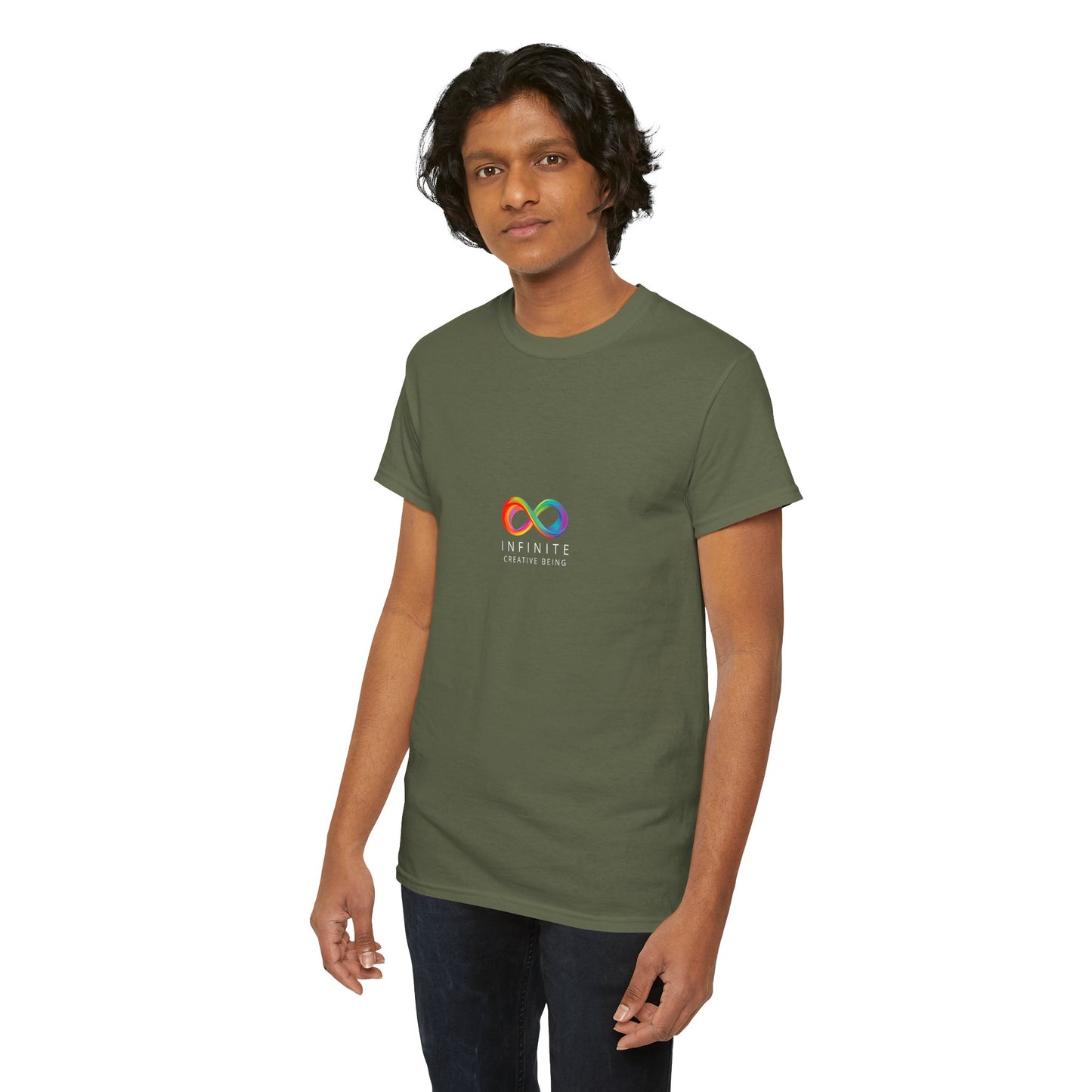 Colorful Infinite Creative Being Unisex Tee, Inclusive Fashion, Everyday Casual Wear, Gift for Friends