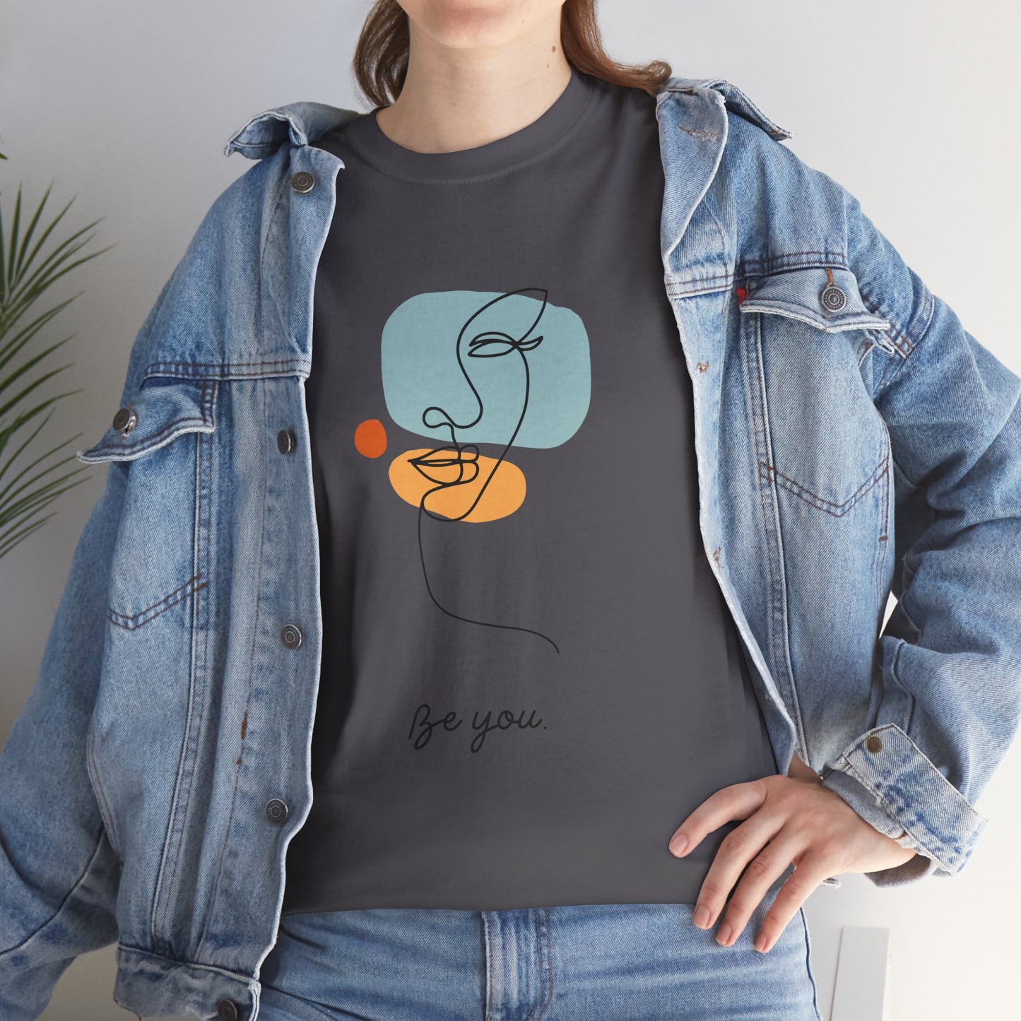 Be You Unisex Cotton Tee - Inspirational Graphic Tee for Self-Love, Gift for Friends, Casual Wear, Birthday, Everyday Comfort