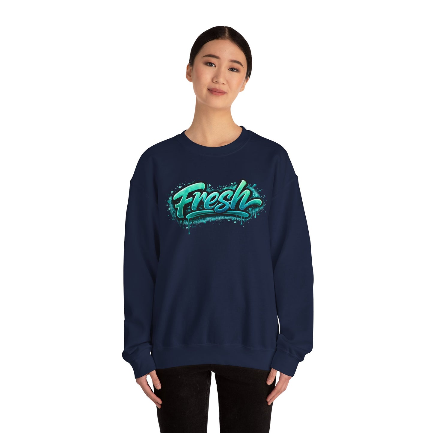 Fresh Graffiti Crewneck Sweatshirt