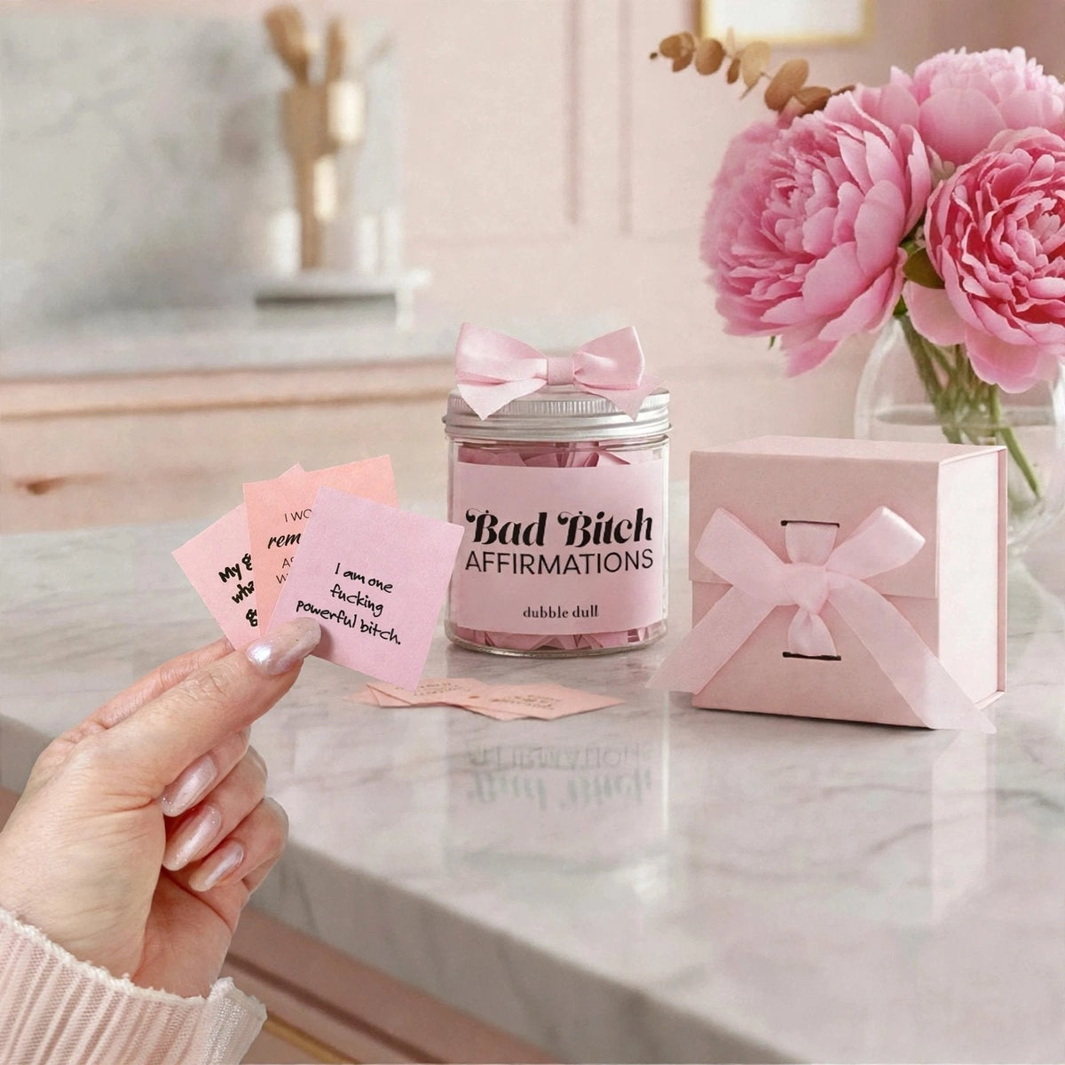 Badass B*tch Affirmation Jar