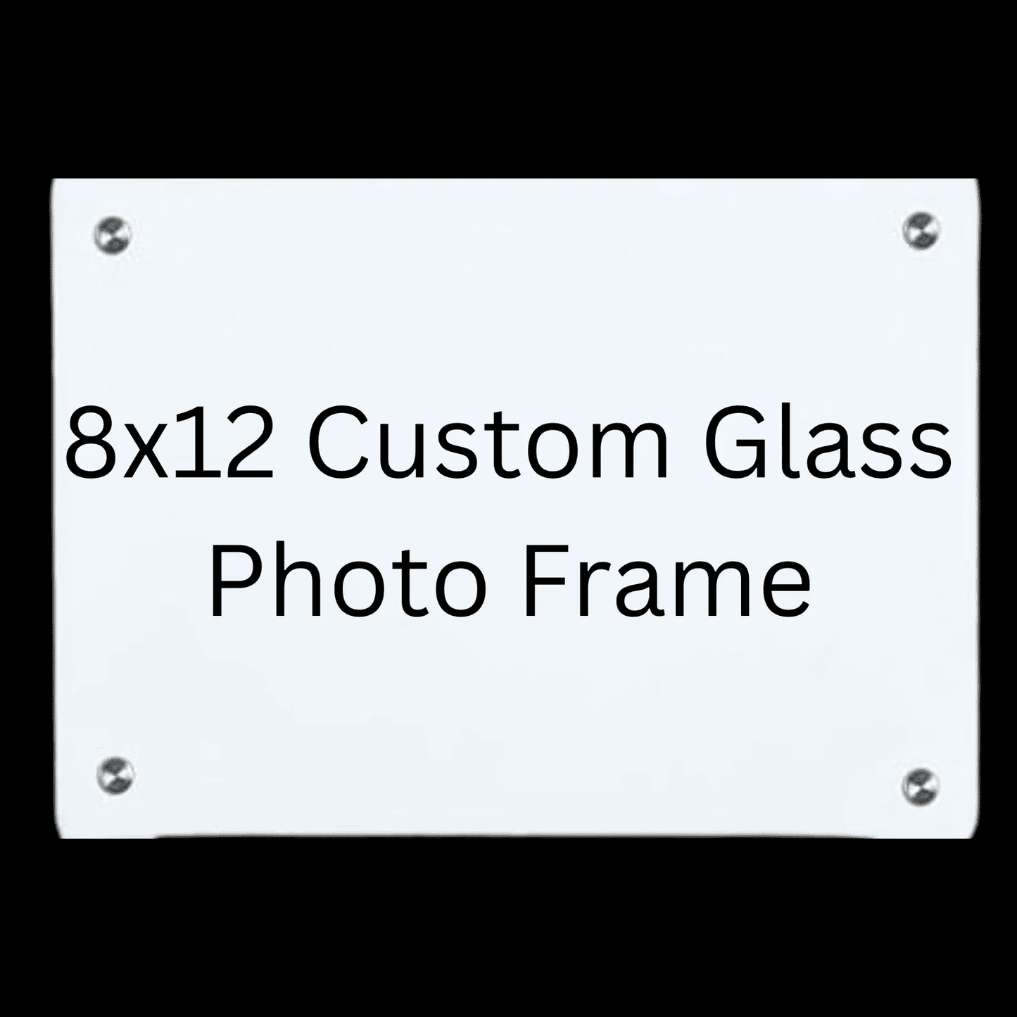 LIVE SALE - Custom 8x12 Glass Photo Frame for Festival Memories