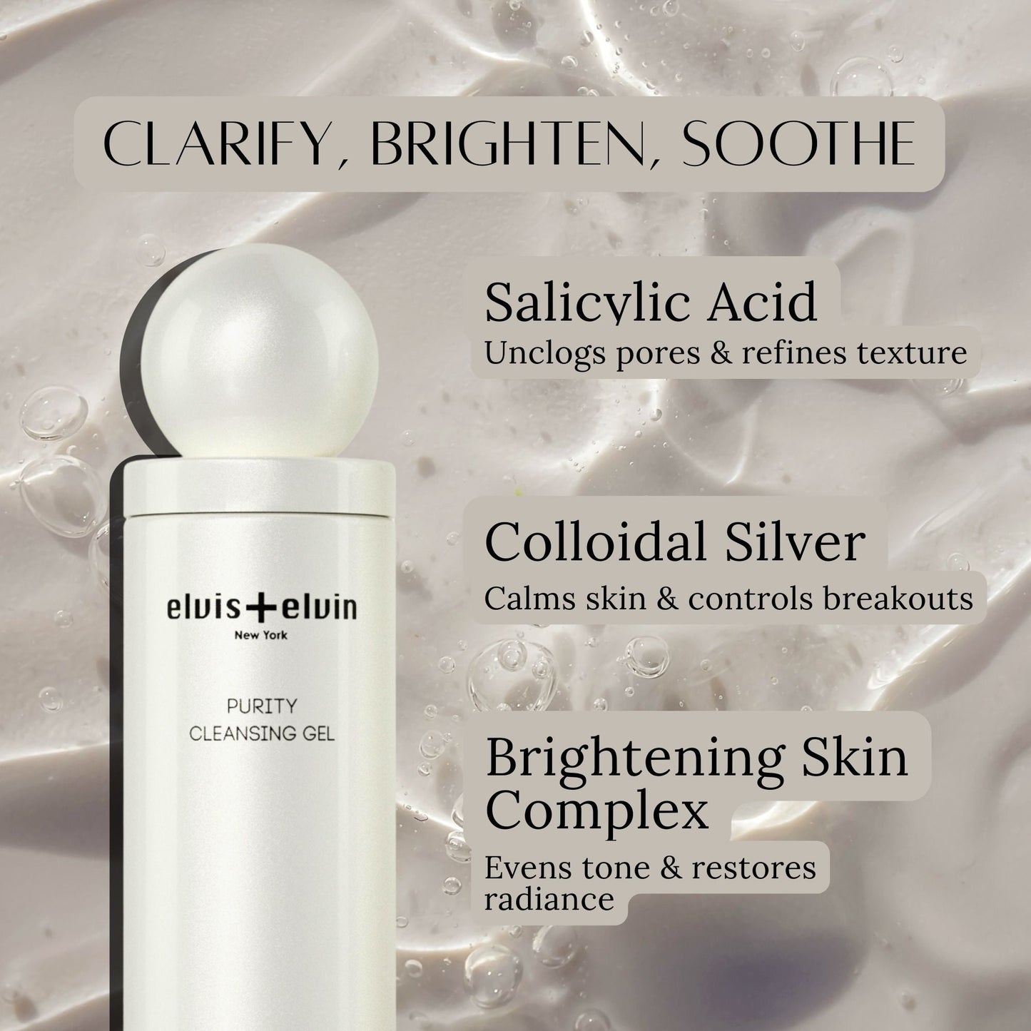 elvis+elvin Purity Cleansing Gel
