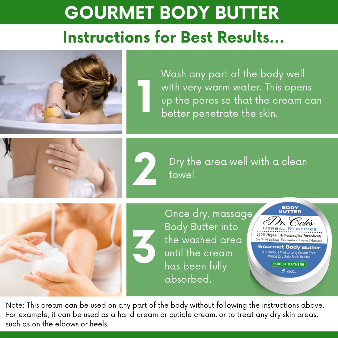 Dr. Cole's Gourmet Body Butter - FOREST BATHING SixPak-2