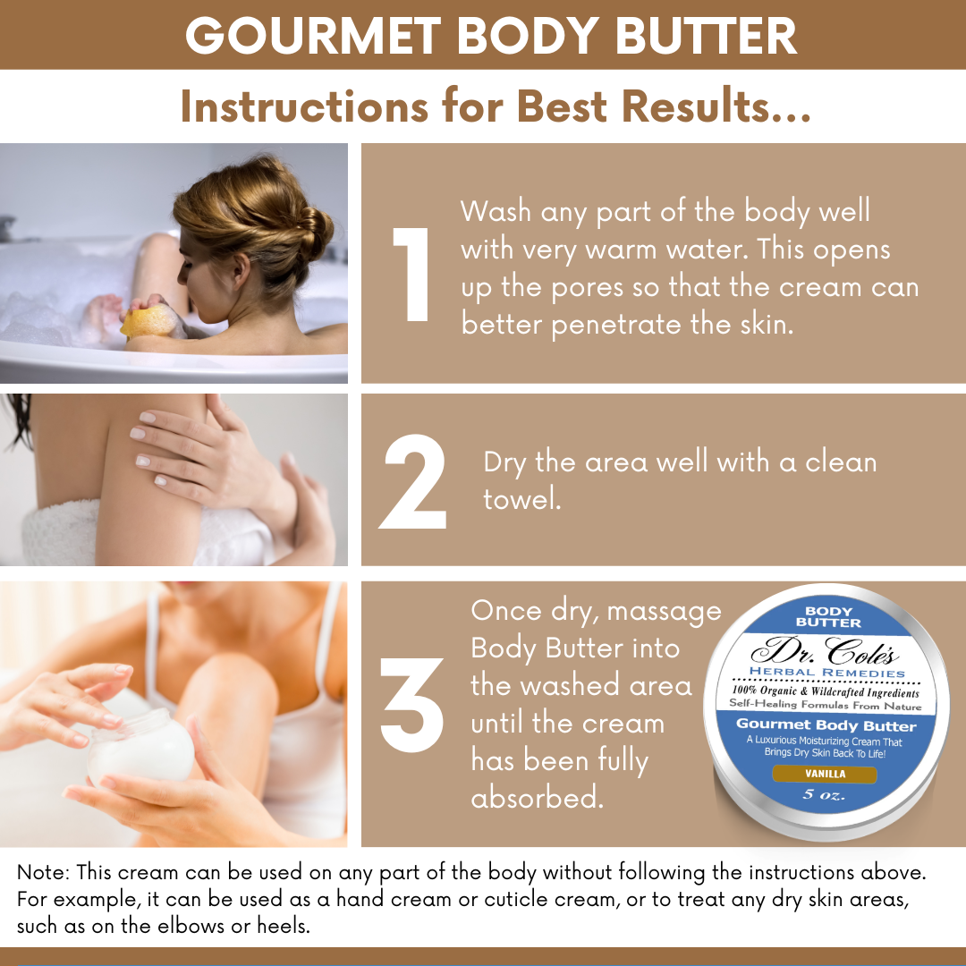 39 - Dr. Cole's Gourmet Body Butter - VANILLA