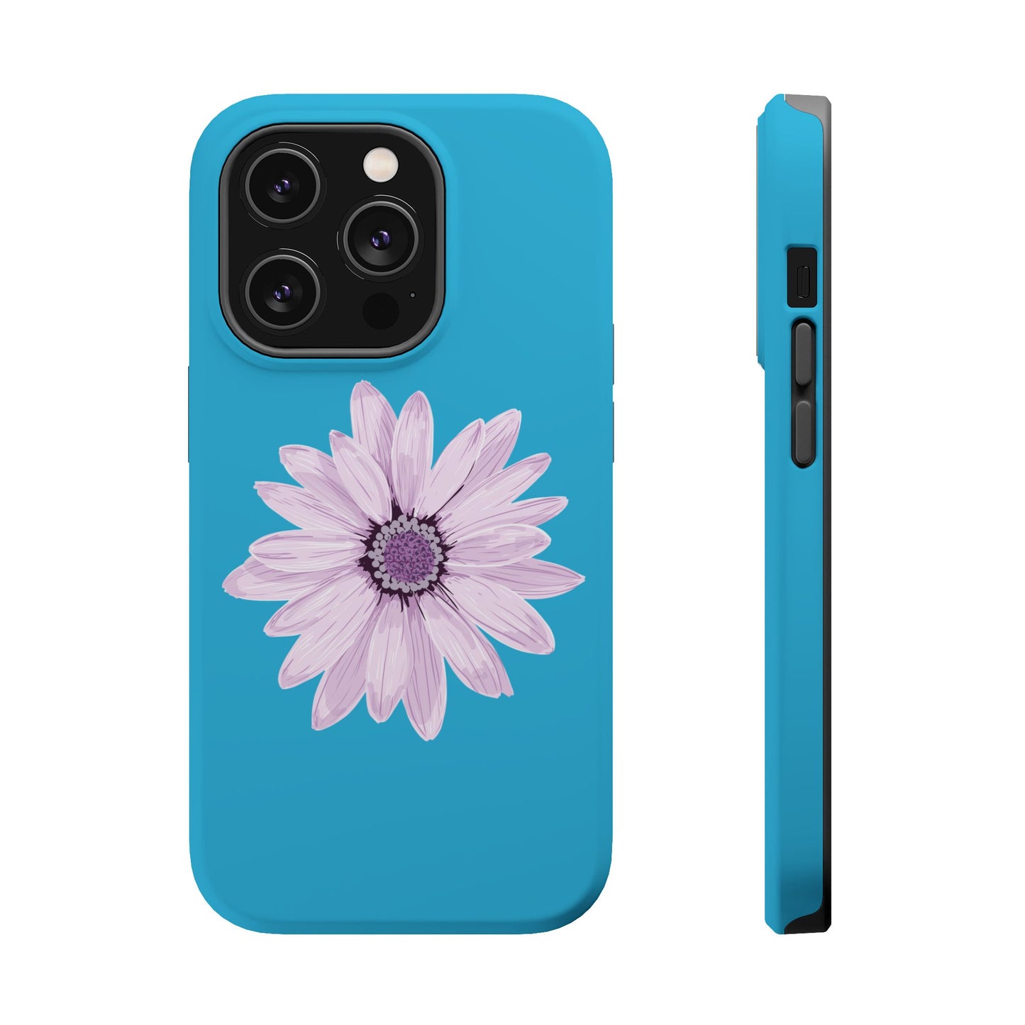 Magnetic Phone Cases with Floral Design, Impact-Resistant Accessories, Stylish Tech Protection, Gifts for Her, Unique Cell Phone Cases