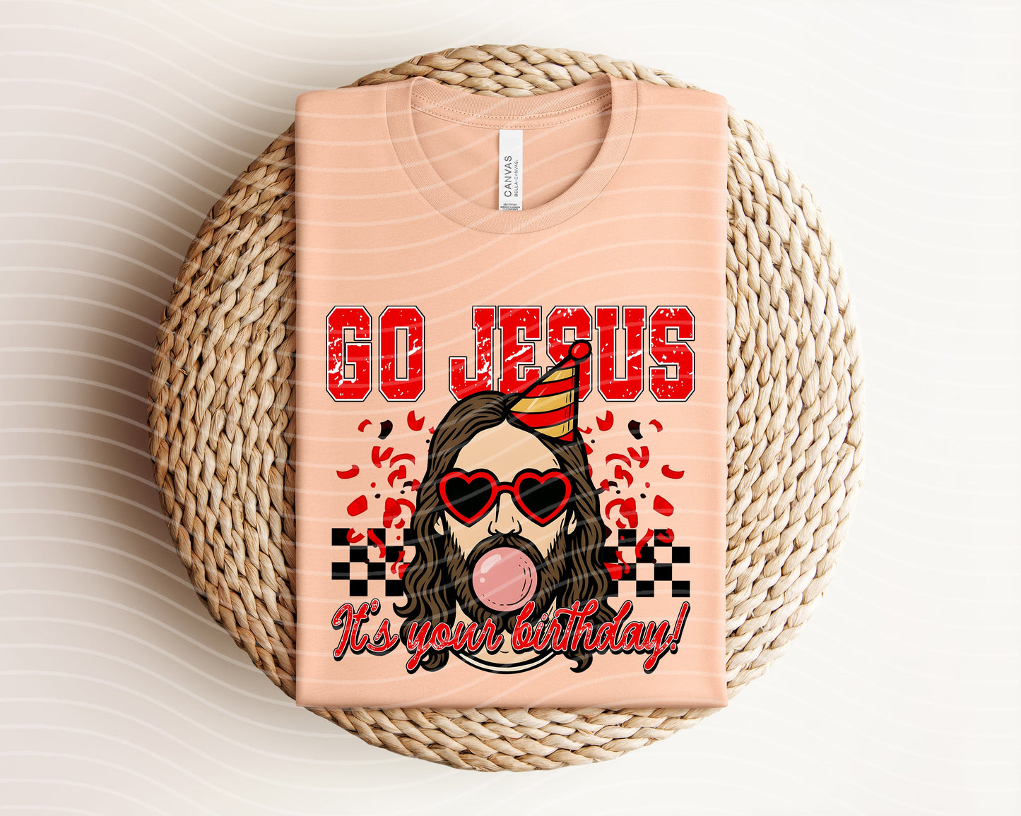 Go Jesus It's Your Birthday Graphic Tee
