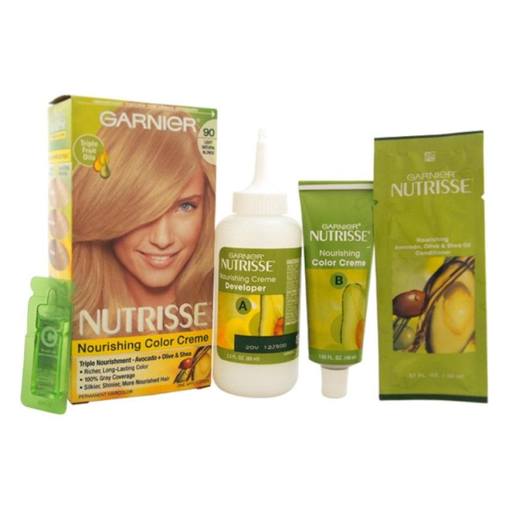 Garnier Nutrisse Nourishing Color Creme 90 Light Natural Blonde