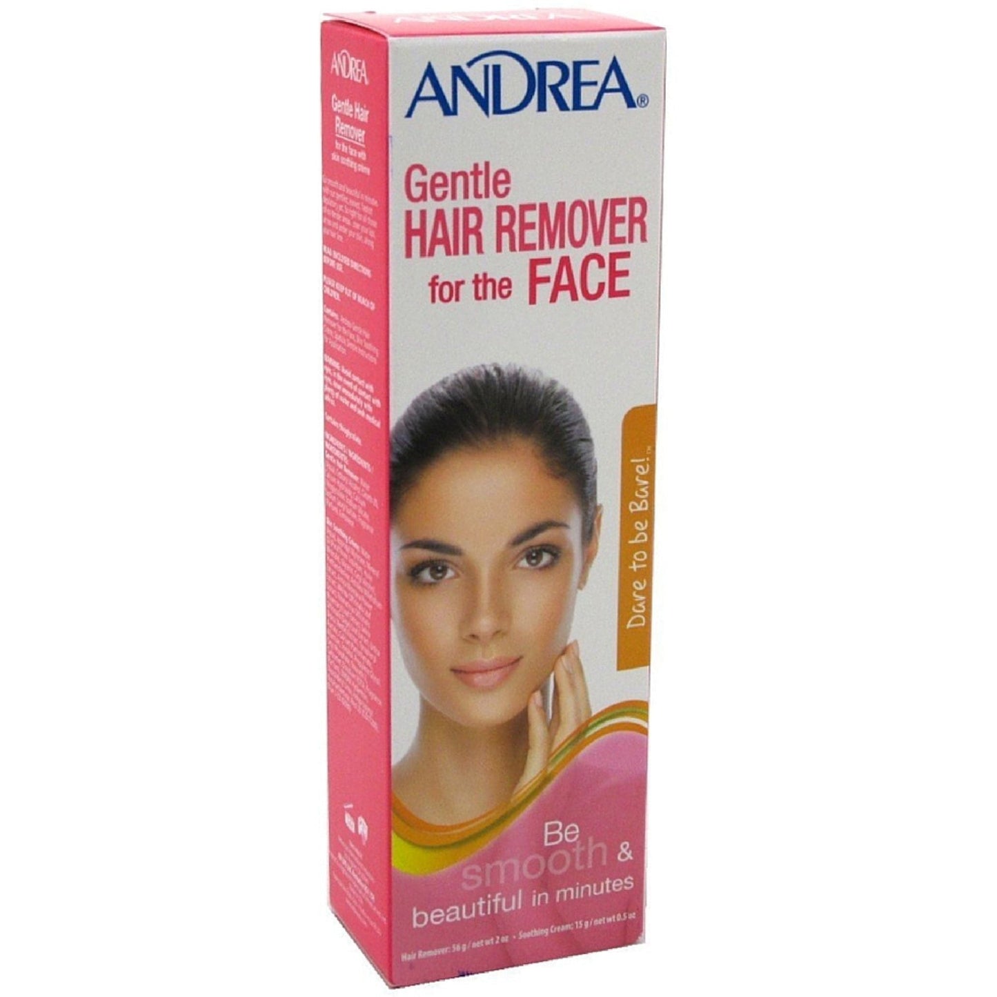Andrea Creme Bleach Gentle Hair Remover For The Face 2 Oz