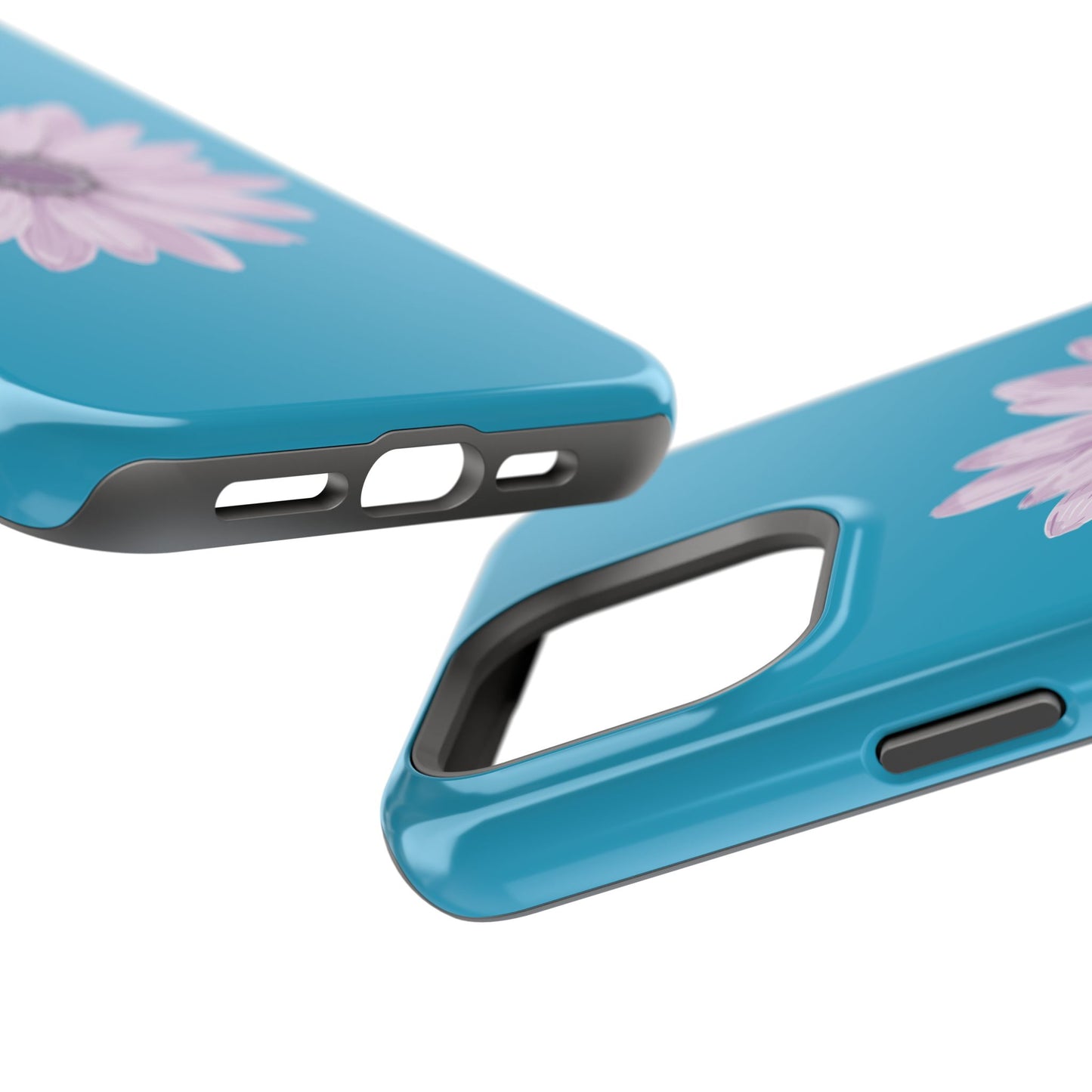 Magnetic Phone Cases with Floral Design, Impact-Resistant Accessories, Stylish Tech Protection, Gifts for Her, Unique Cell Phone Cases
