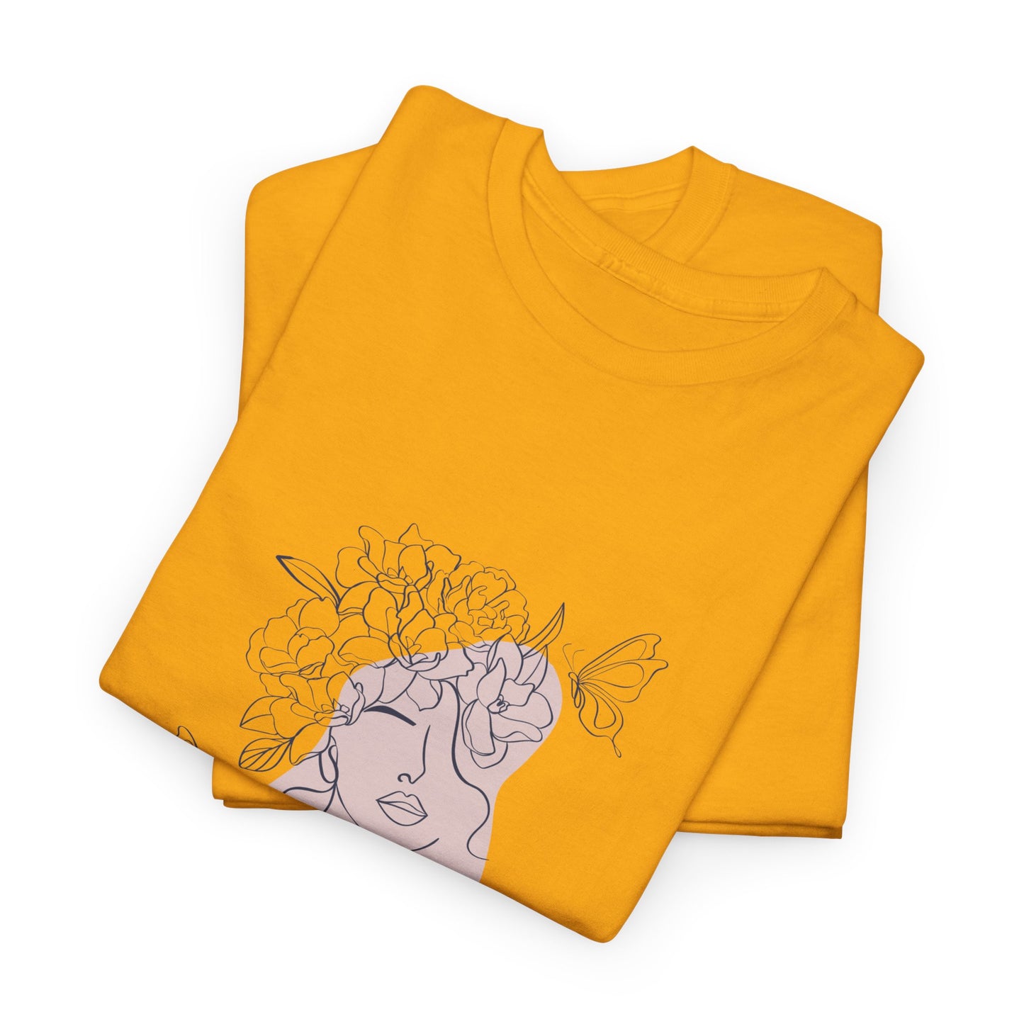 Bloom Where You Are Planted Chic Inspirational Quote Tee, Inspirational Cotton T-Shirt, Casual Graphic Tee, Vintage Style Unisex Shirt, Gift for Her