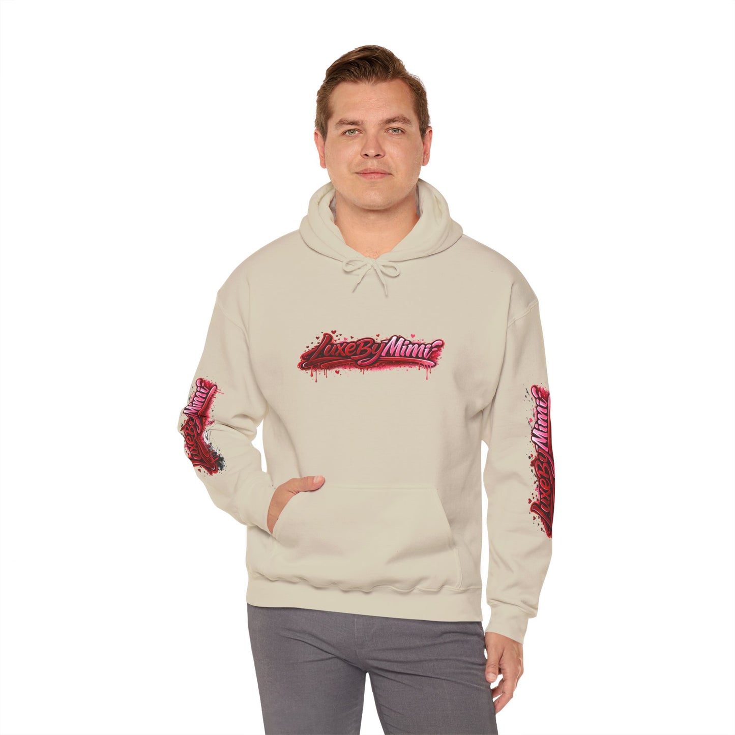 LuxeByMimi Brand Graffiti de Luxe Hoodie — Streetwear Pullover