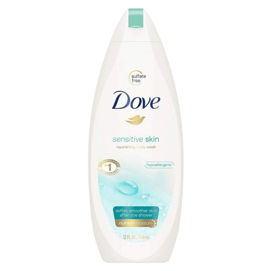 Dove Sensitive Skin Nourishing Body Wash (12oz)