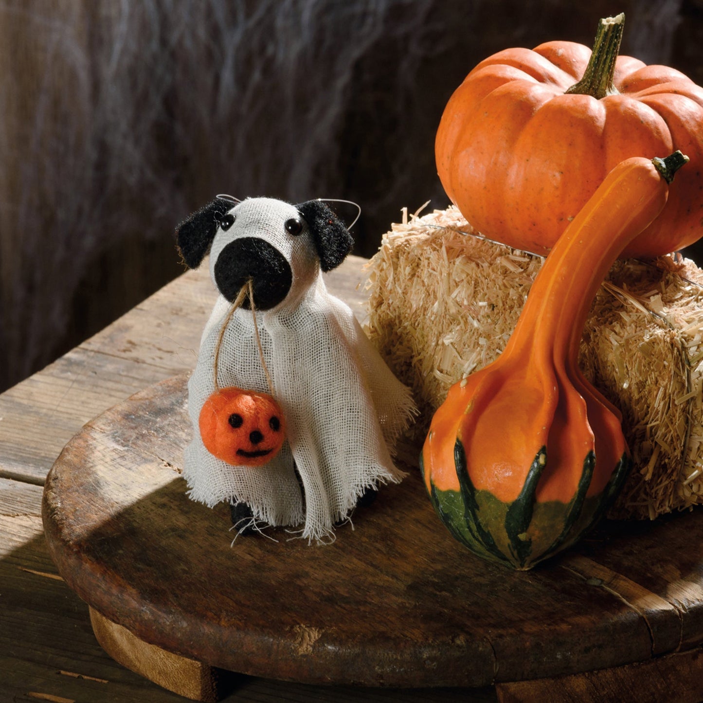 Ghost Costume Dog Felt Critter