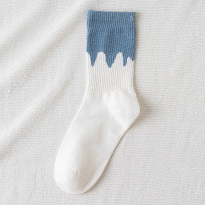 Ladies autumn and winter retro socks