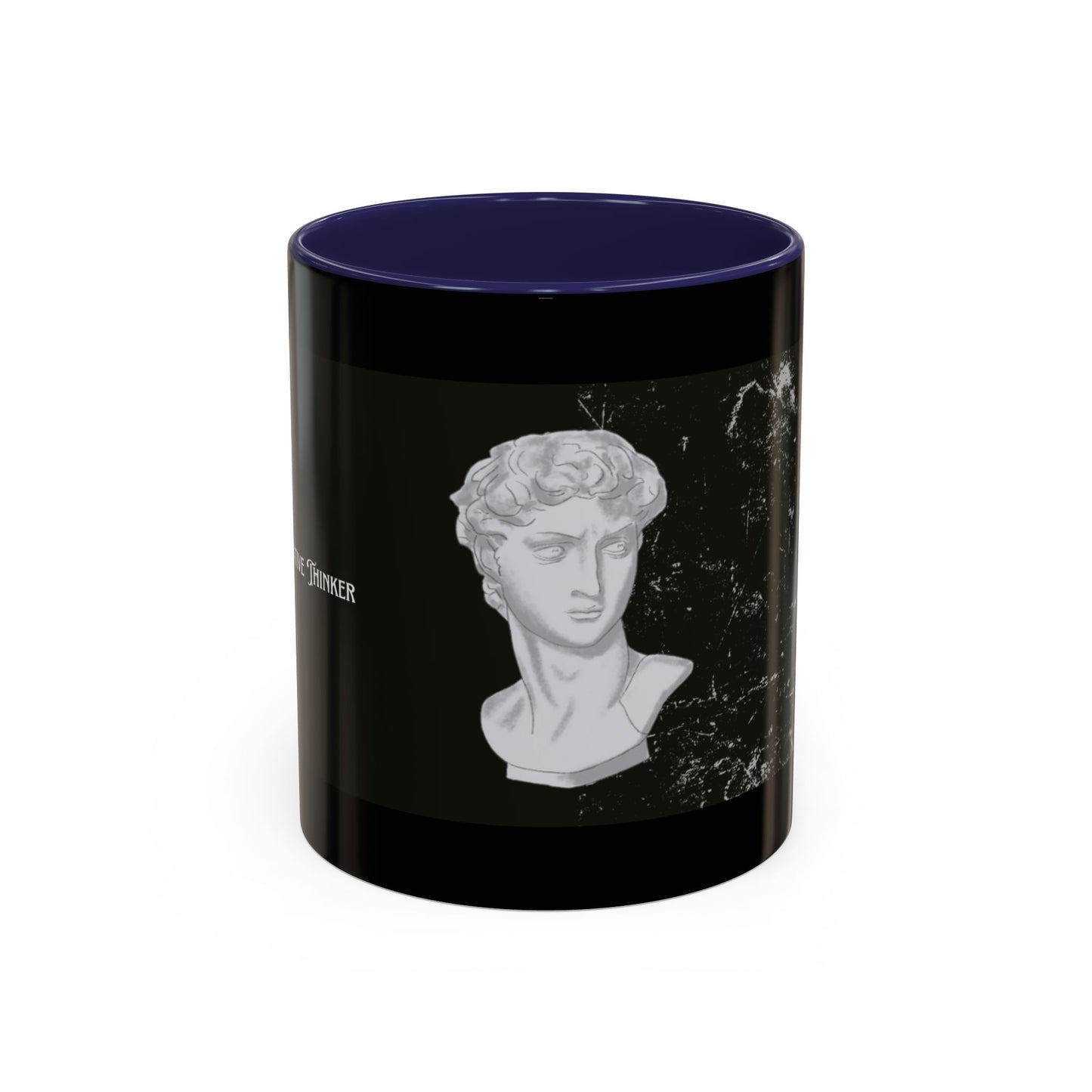 Innovative Thinker Artistic Accent Coffee Mug with Classic Sculpture Design, Unique Gift for Artists, Home Decor, Office Desk Mug, Charismatic Drinkware, [...]