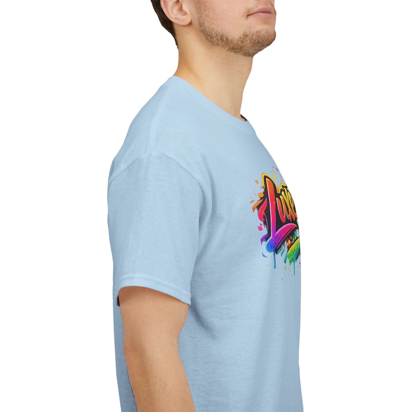 Graffiti Logo T-Shirt — 'Luxe By Mimi' Brand Colorful Streetwear Tee