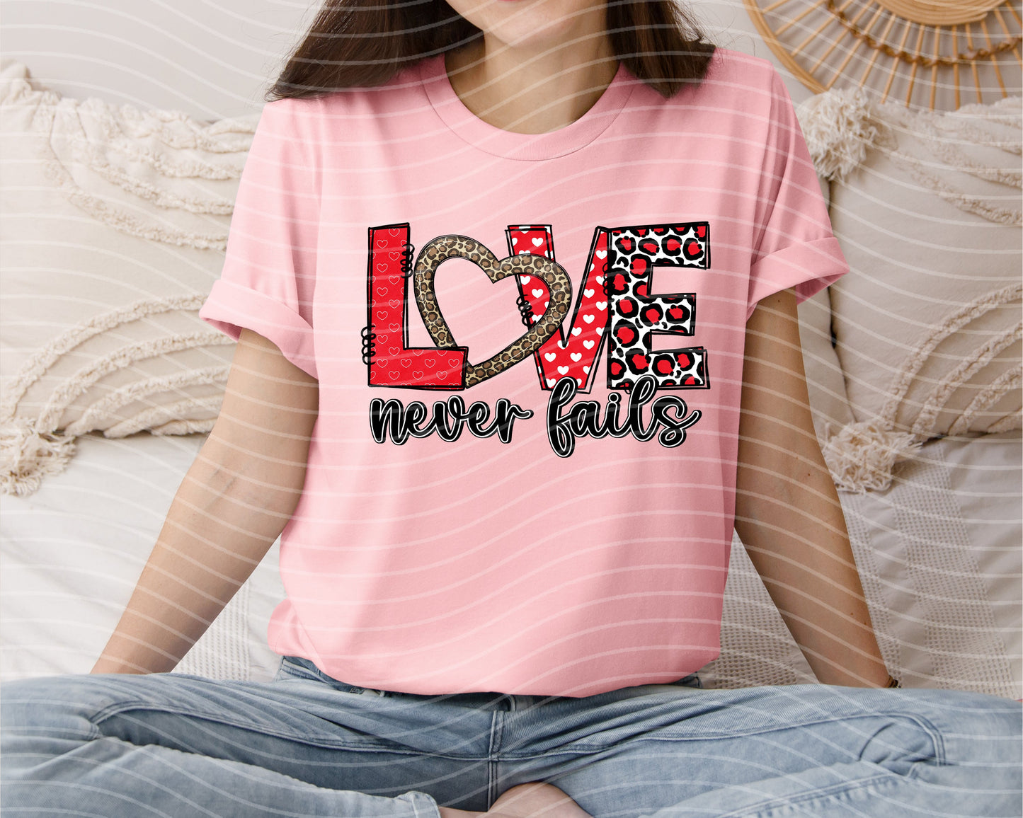 Love Never Fails Graphic Tee