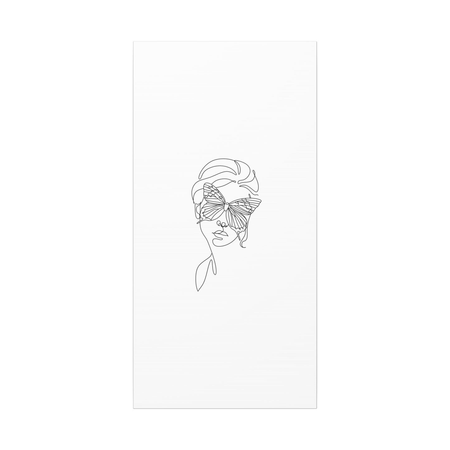 Minimalist Butterfly Canvas Art, Modern Home Decor, Gift for Nature Lovers, Wall Art for Women, Inspirational Wall Art