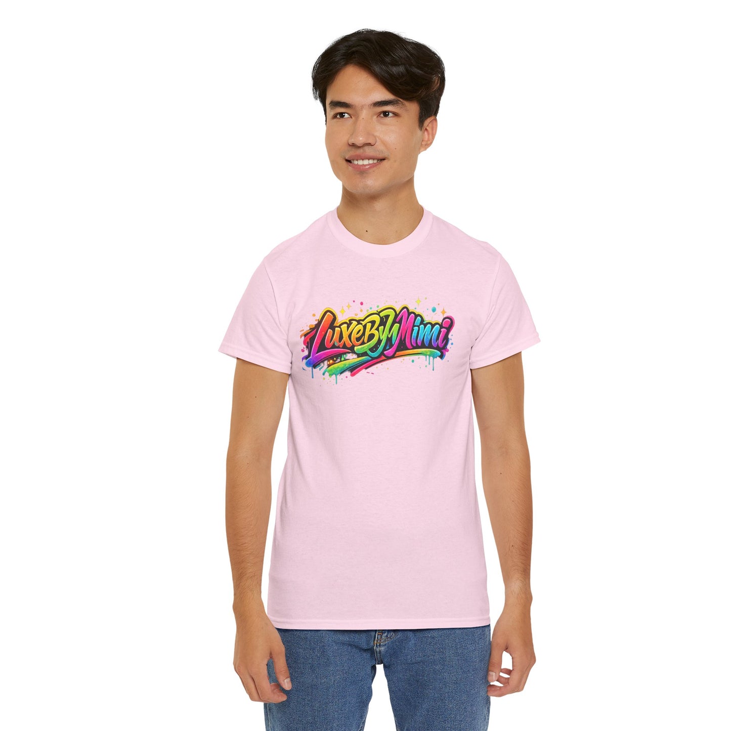 Graffiti Logo T-Shirt — 'Luxe By Mimi' Brand Colorful Streetwear Tee