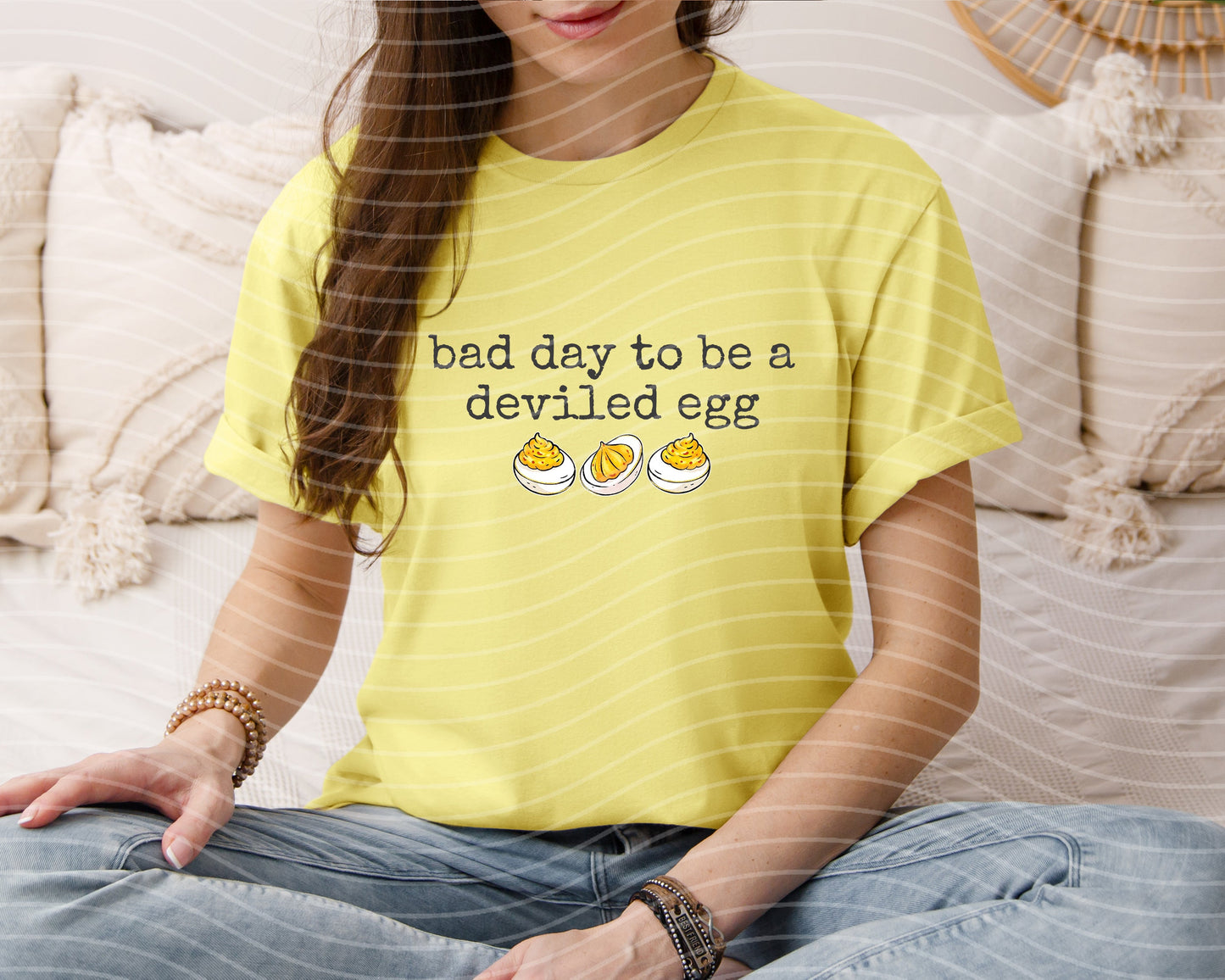 Bad Day to Be a Deviled Egg Graphic Tee
