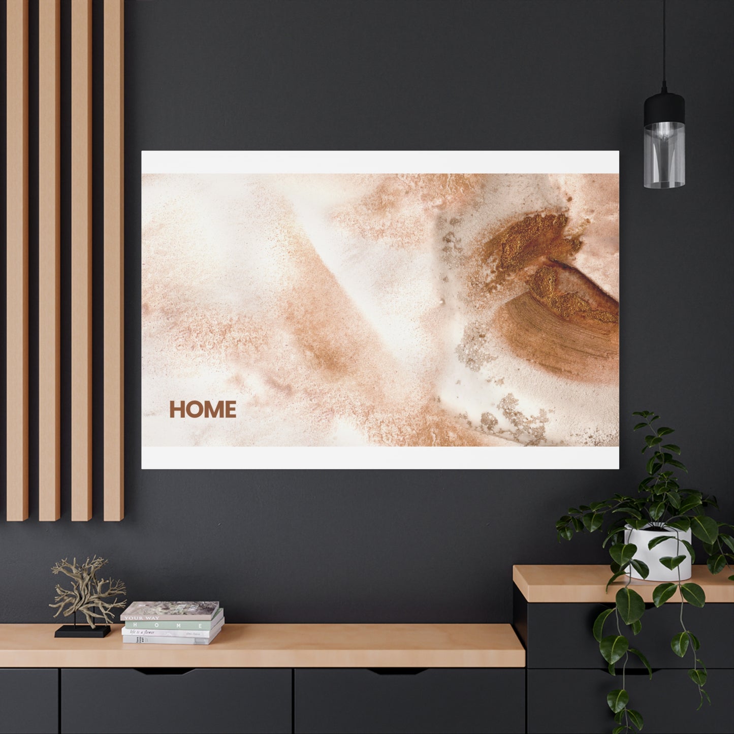 Matte Canvas Wall Art, Home Decor, Abstract Wall Art, Modern Art, Housewarming Gift, Living Room Decor, Elegant Home Accent