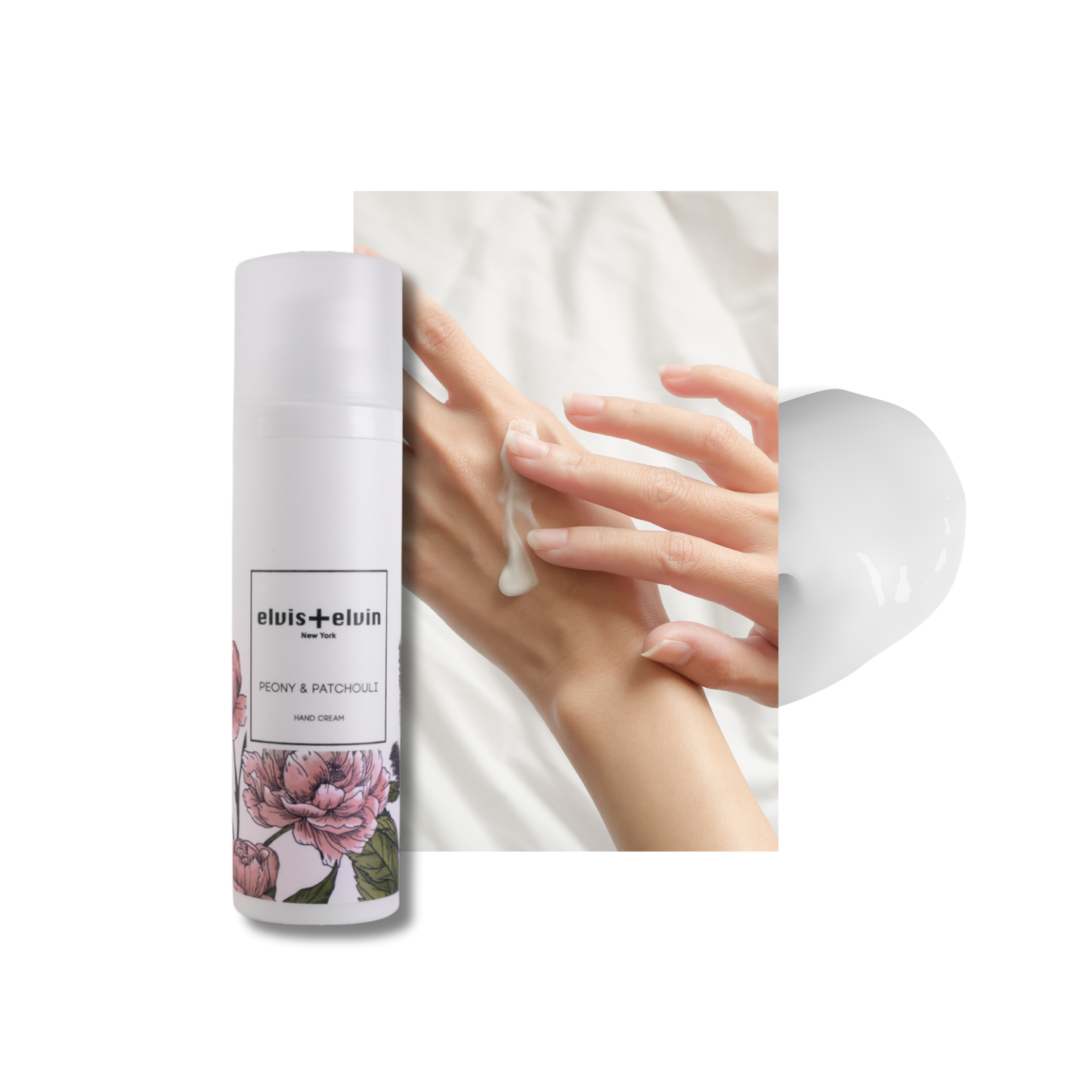 Peony & Patchouli Fragrance Hand Cream by elvis+elvin-1