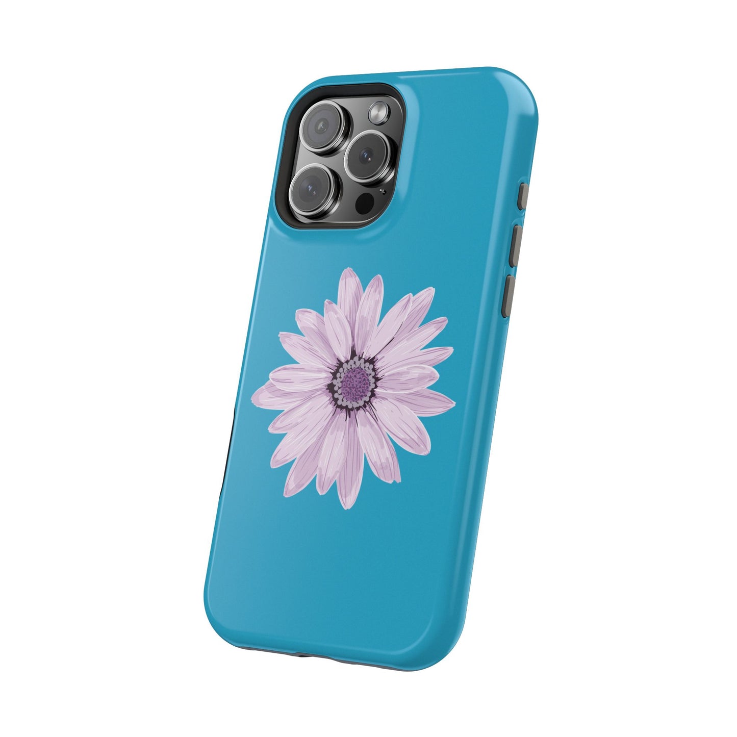 Magnetic Phone Cases with Floral Design, Impact-Resistant Accessories, Stylish Tech Protection, Gifts for Her, Unique Cell Phone Cases