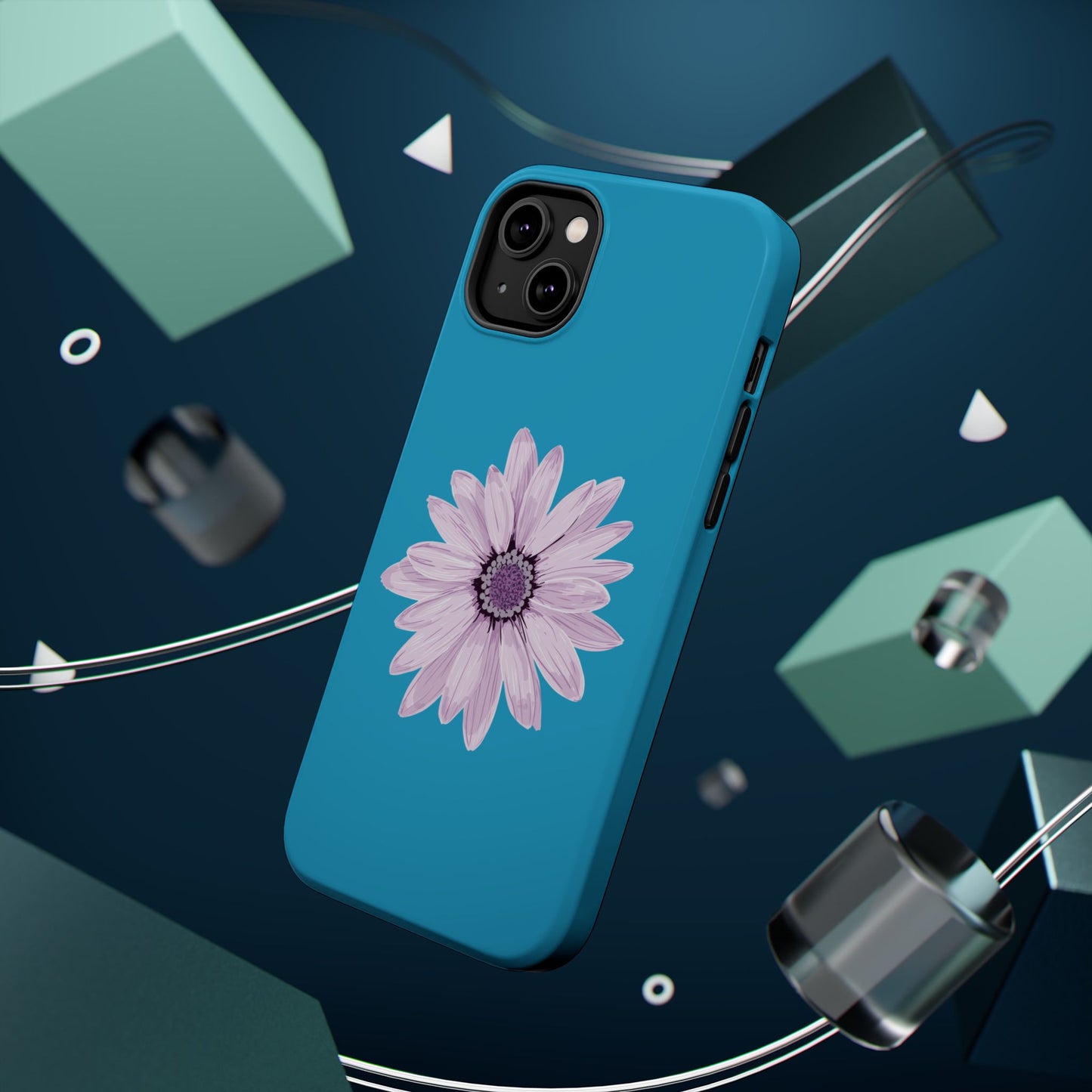 Magnetic Phone Cases with Floral Design, Impact-Resistant Accessories, Stylish Tech Protection, Gifts for Her, Unique Cell Phone Cases