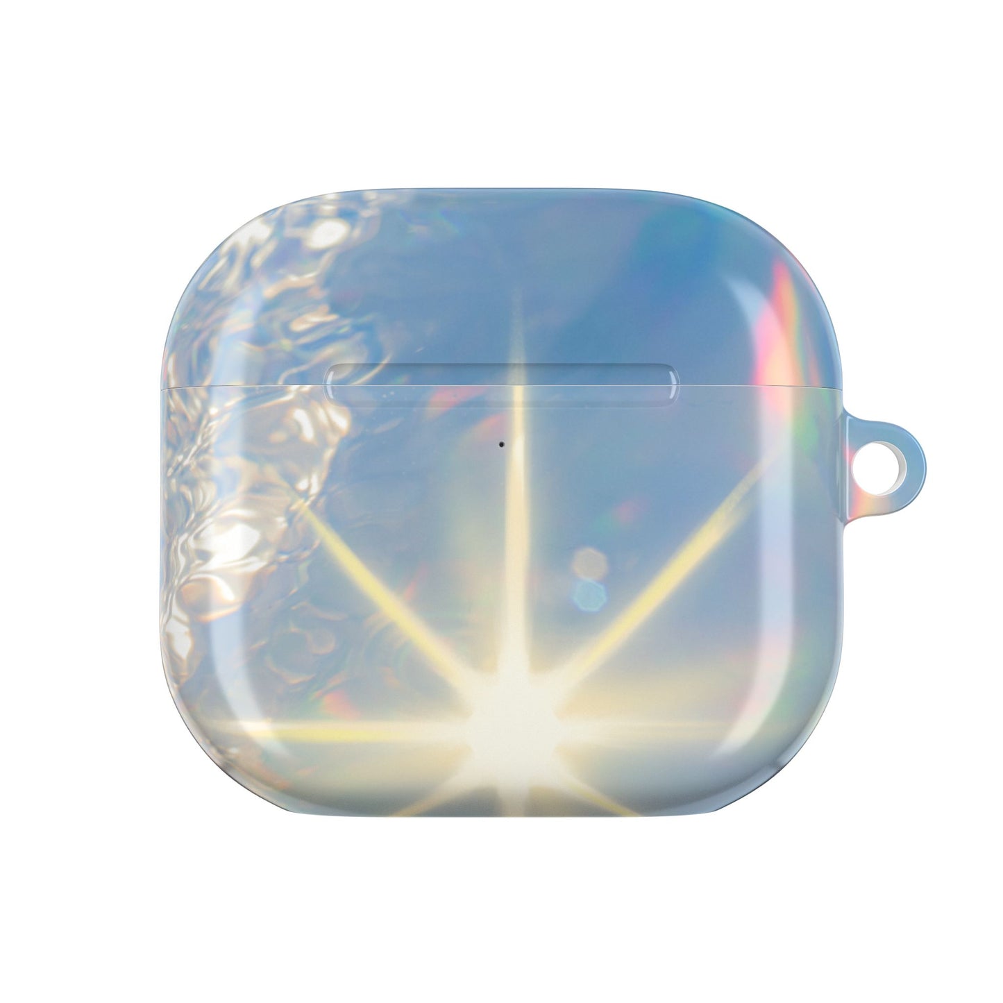 Holographic AirPod Case | Trendy Accessories, Gift for Music Lovers, Women's Tech, Unique Designs, Customized Earbud Holder