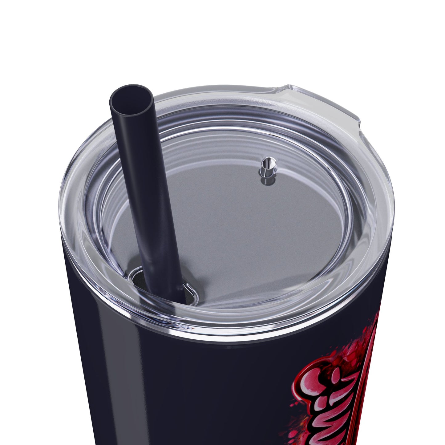 Skinny Tumbler – 'Lake & Lemons' Red Script 20oz Insulated Straw Tumbler