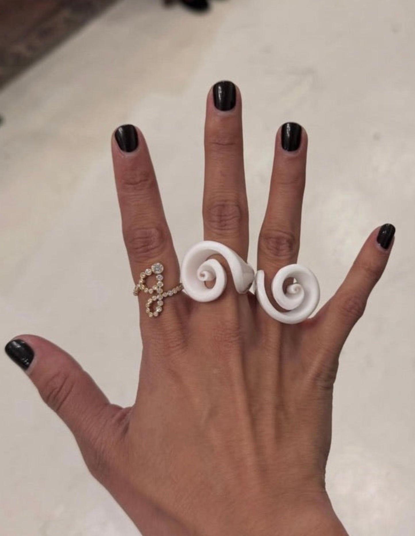 Spiral Shell Ring