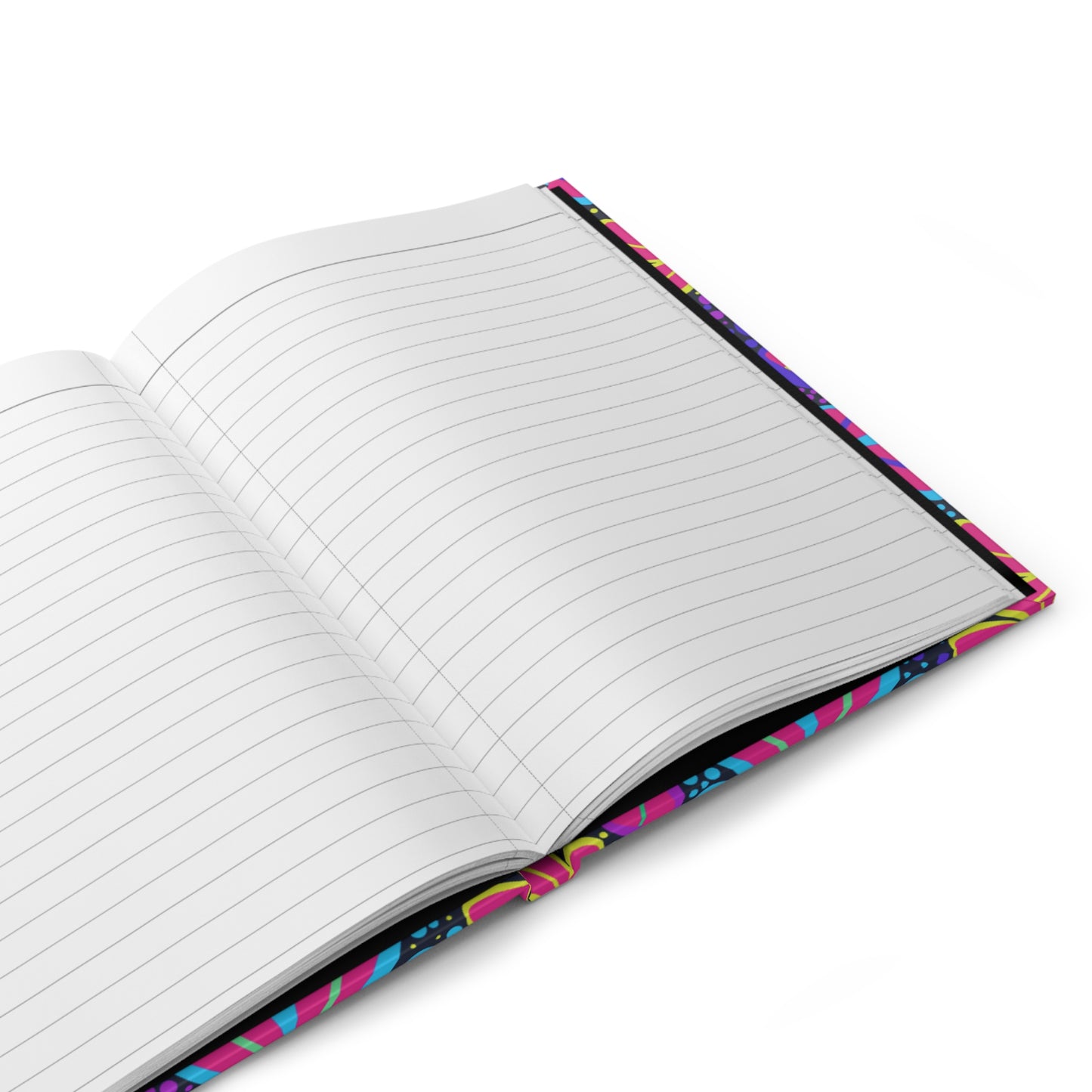 Vibrant Flower Hardcover Journal | Boho Notebook for Writers, Dreamers, Art Lovers, Gifts for Students, Creative Journaling