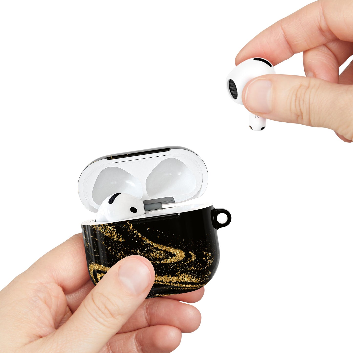 Elegant Glitter AirPod Cases - Stylish Accessories for Music Lovers, Perfect Gift for Holidays, Birthday, Graduation, Dance [...]