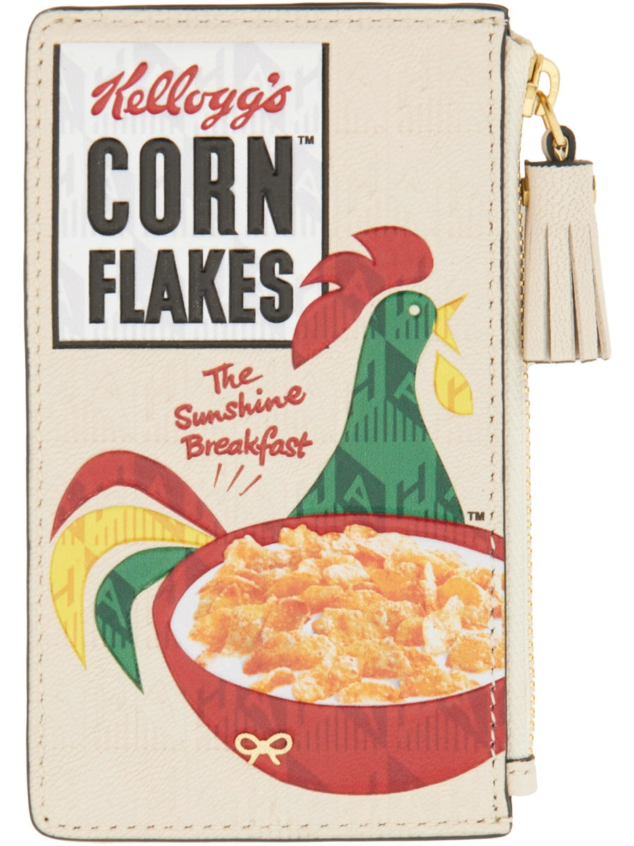 Anya Hindmarch Women Card Holder "Cornflakes"