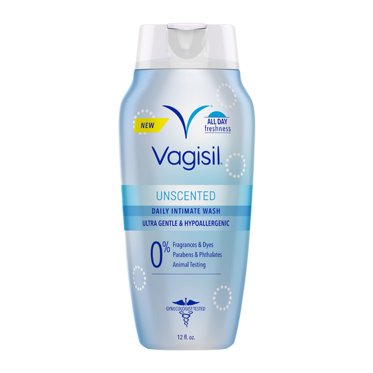Vagisil Odor Block Daily Intimate Wash Unscented (12oz)