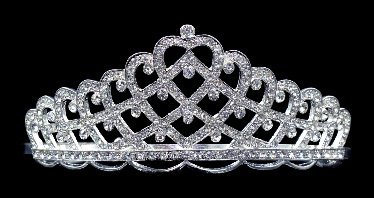 #11516 - Pave Crystal Tiara-0