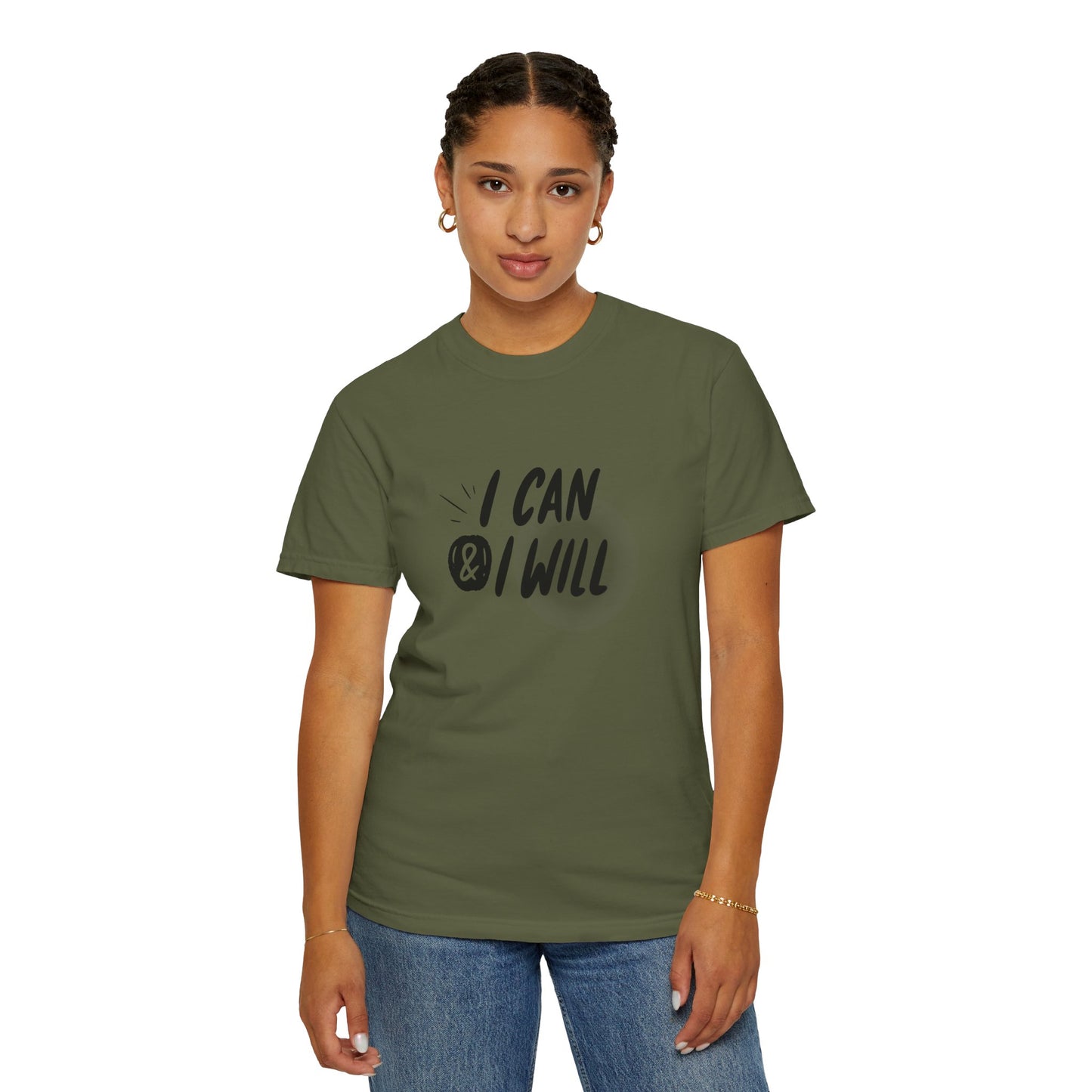 I Can & I Will Motivational T-Shirt - Unisex Graphic Tee