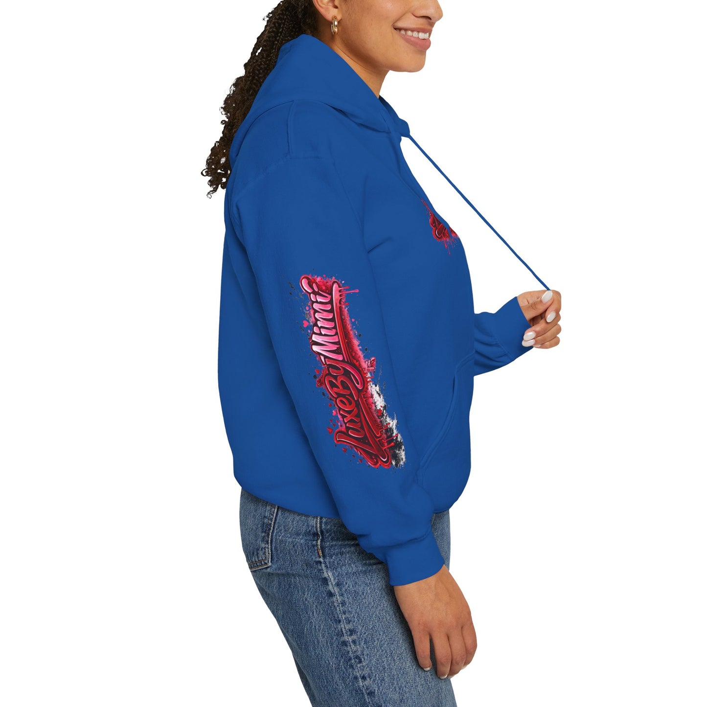 LuxeByMimi Brand Graffiti de Luxe Hoodie — Streetwear Pullover