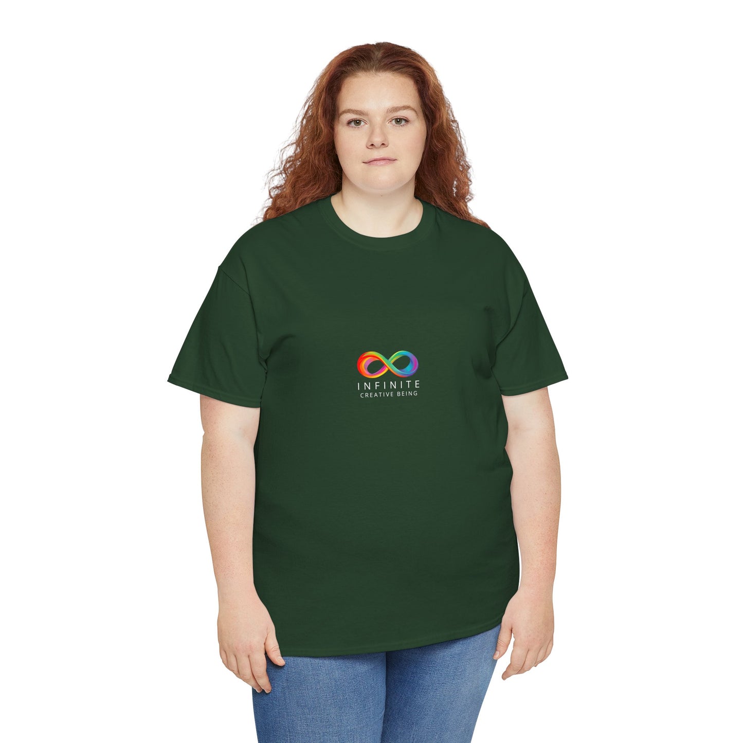 Colorful Infinite Creative Being Unisex Tee, Inclusive Fashion, Everyday Casual Wear, Gift for Friends