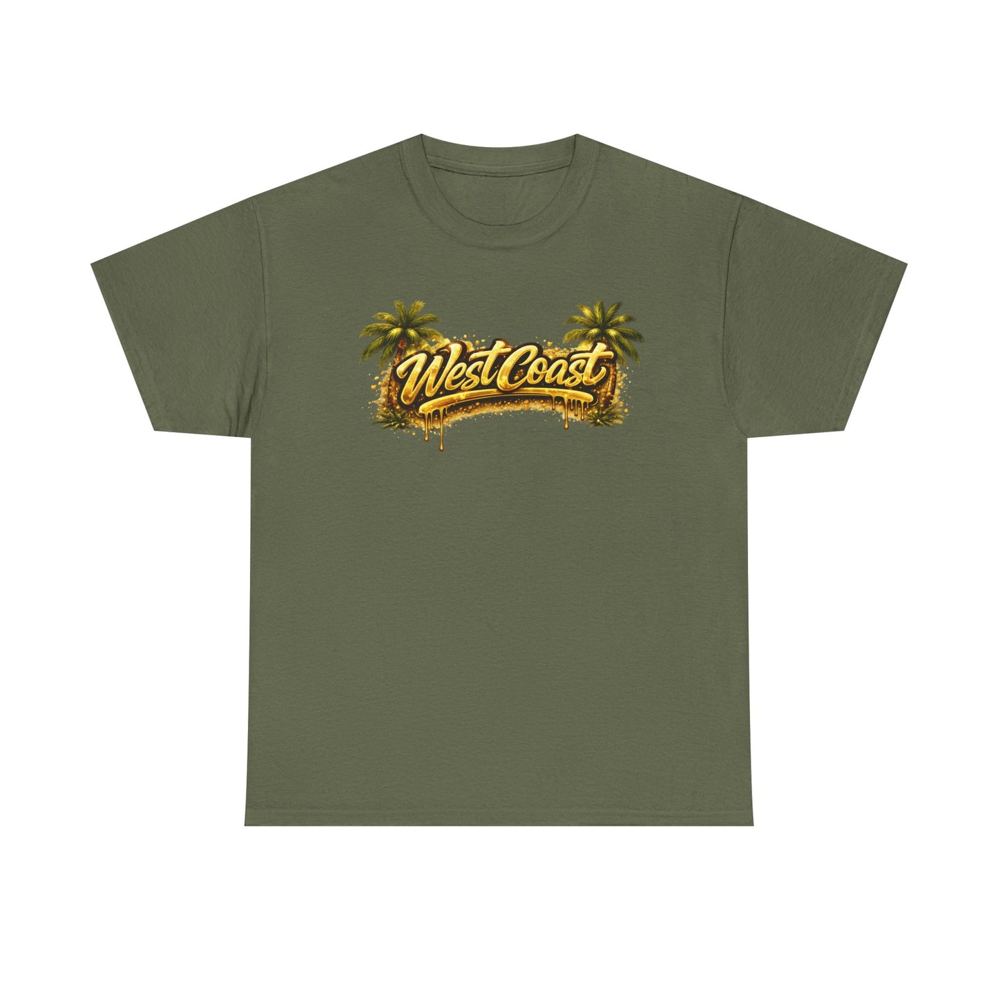 West Coast Palm Tree T-Shirt — Retro Surf Vibe Tee