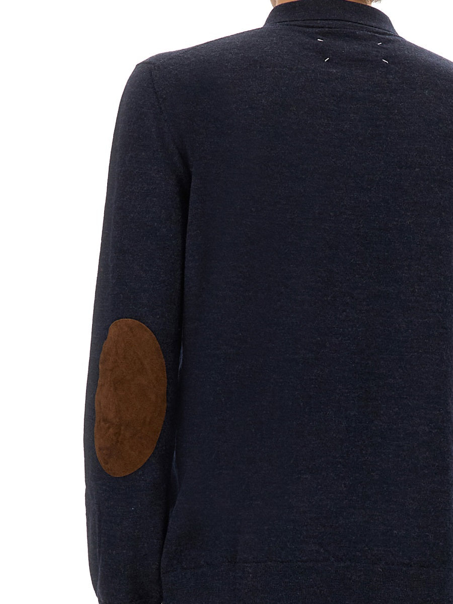 Maison Margiela Men Wool Polo.