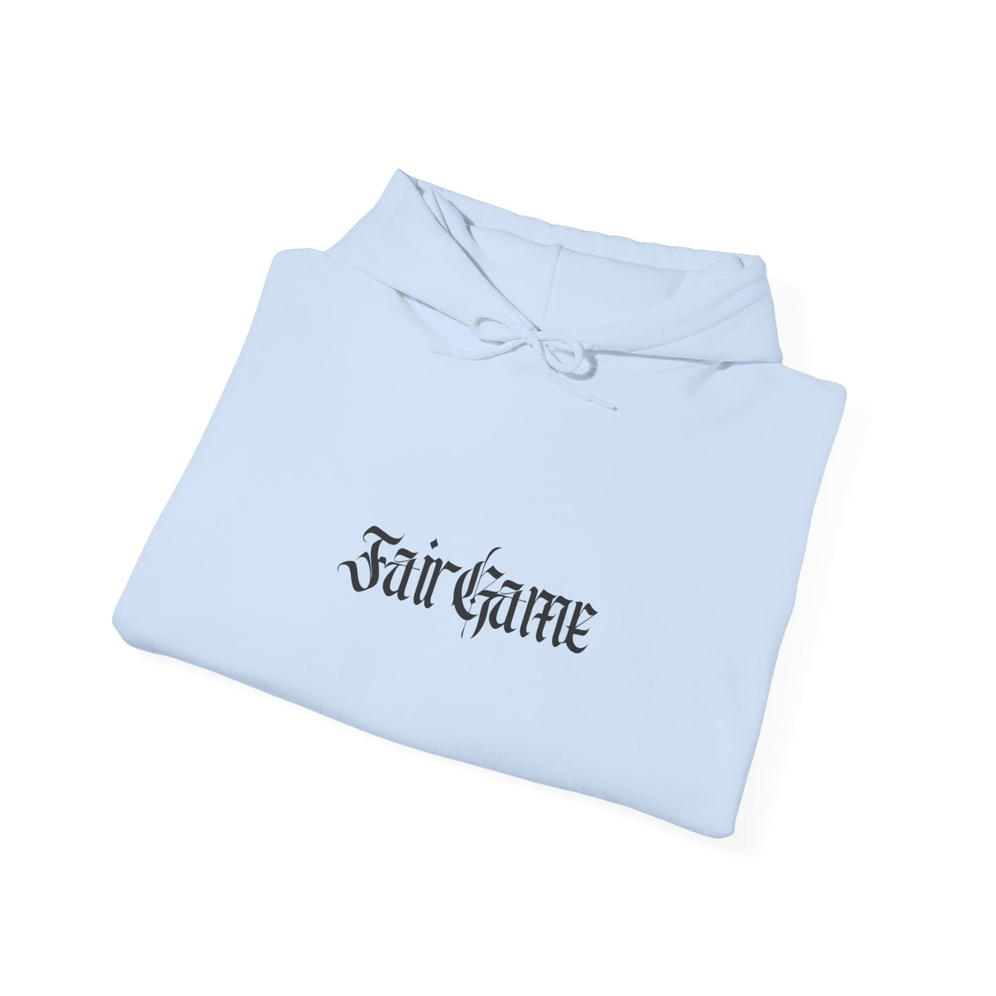 Fair Game Unisex Heavy Blend Hoodie, Cozy Sweatshirt, Casual Lounge Wear, Gift for Gamers, Comfortable Street Style