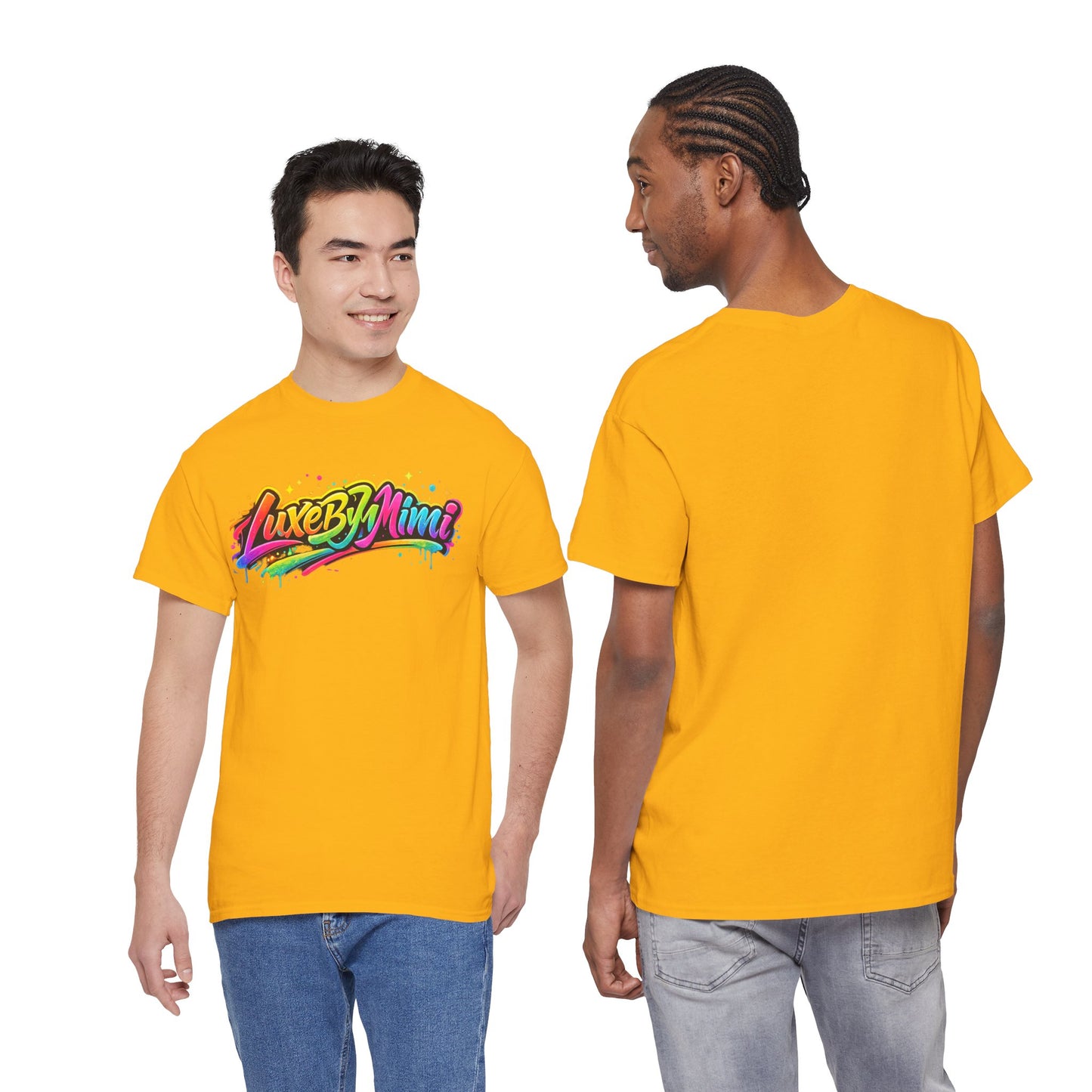 Graffiti Logo T-Shirt — 'Luxe By Mimi' Brand Colorful Streetwear Tee