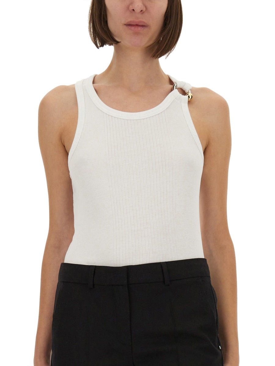 Jean Paul Gaultier Women Tank Top With Piercing