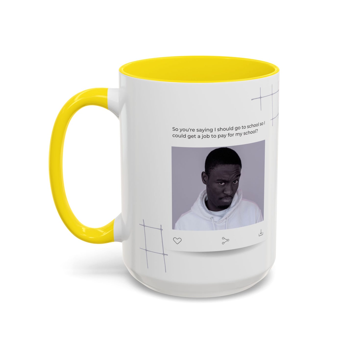 Get A Job to Pay For School? Coffee Mug - Daily WTF Moment, Unique Drinkware, Personalized Gift, Home Office Mug, Funny Coffee Cup, Stylish Beverage Holder