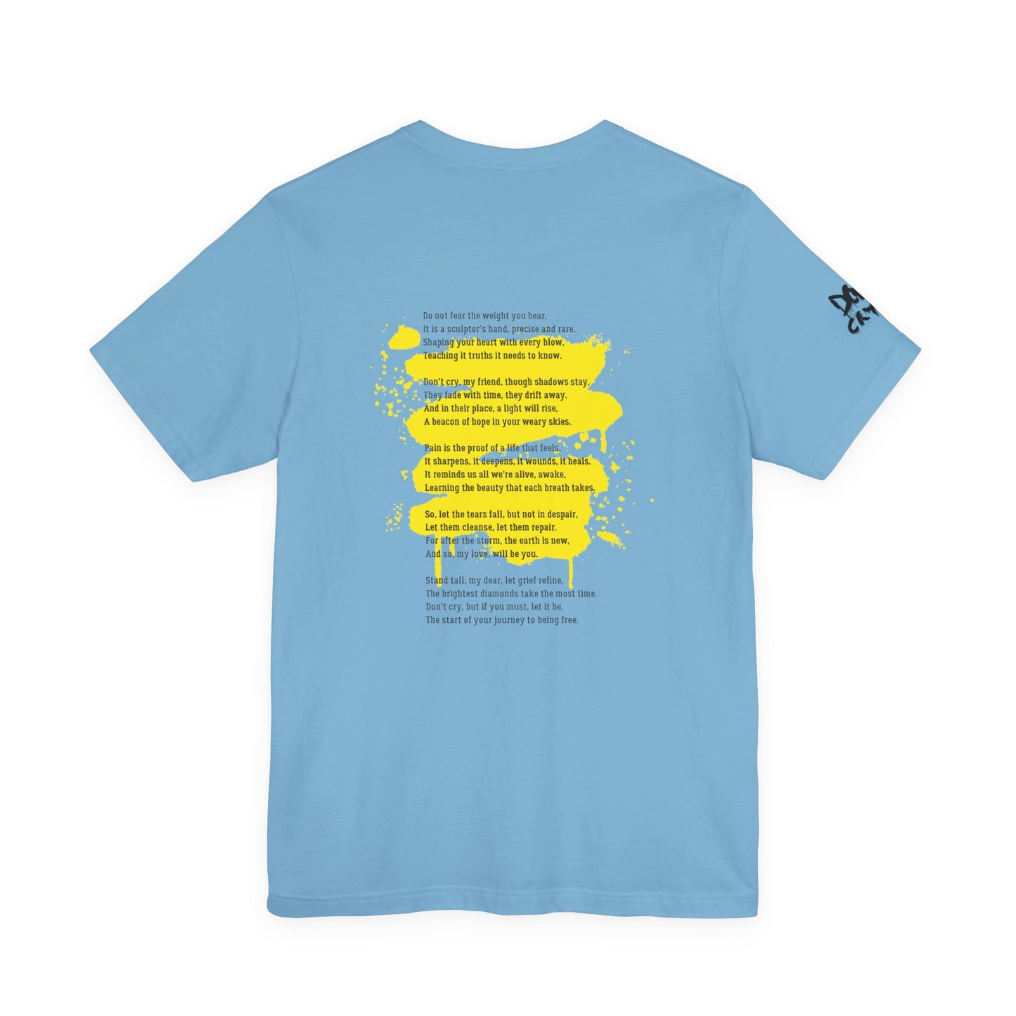 Inspirational Unisex Short Sleeve Tee - Journey to Self-Love & Empowerment